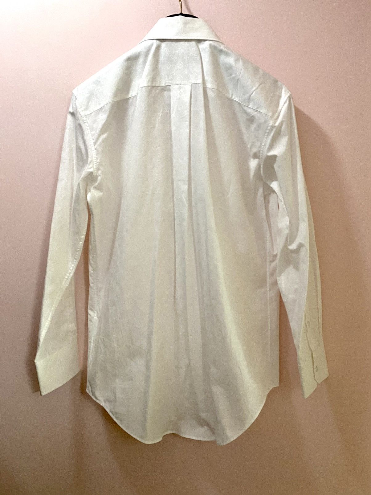 Louis Vuitton Louis Vuitton white monogram dress shirt Size US S / EU 44-46 / 1 - 2 Thumbnail