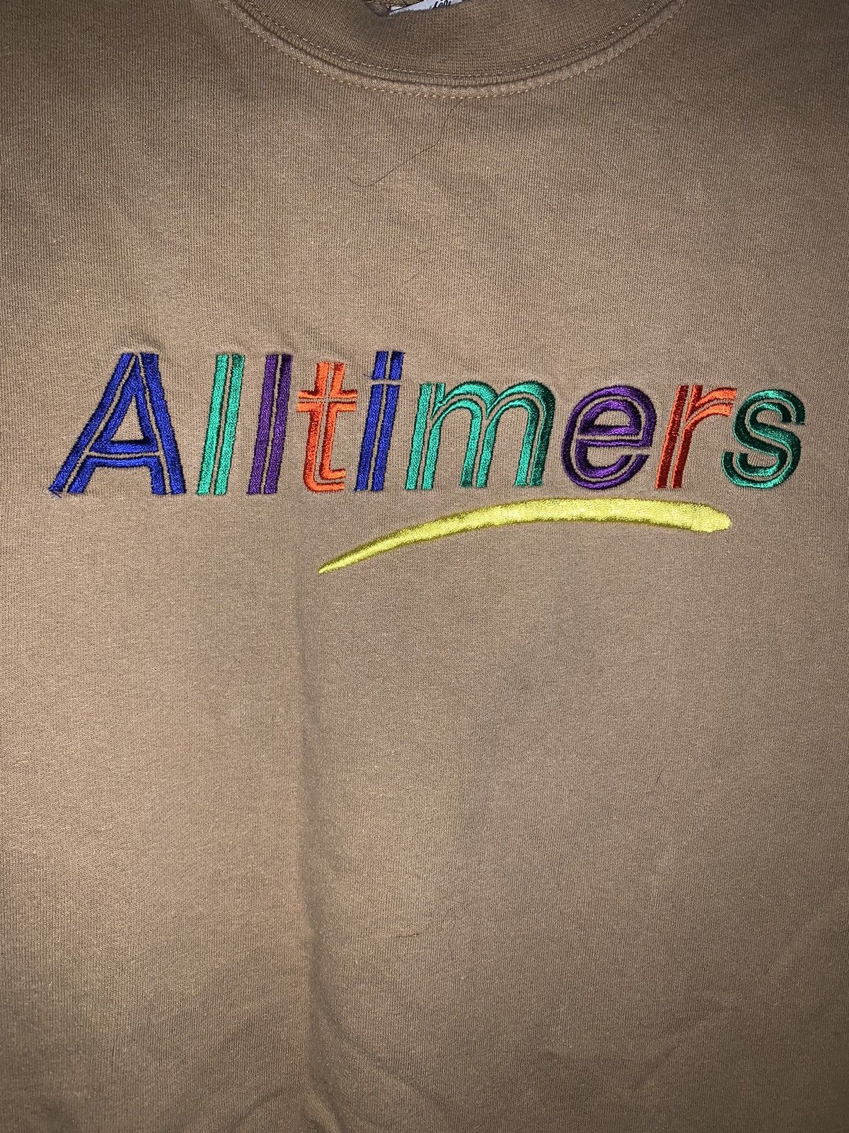 Alltimers Alltimers beige crewneck Size US S / EU 44-46 / 1 - 2 Thumbnail
