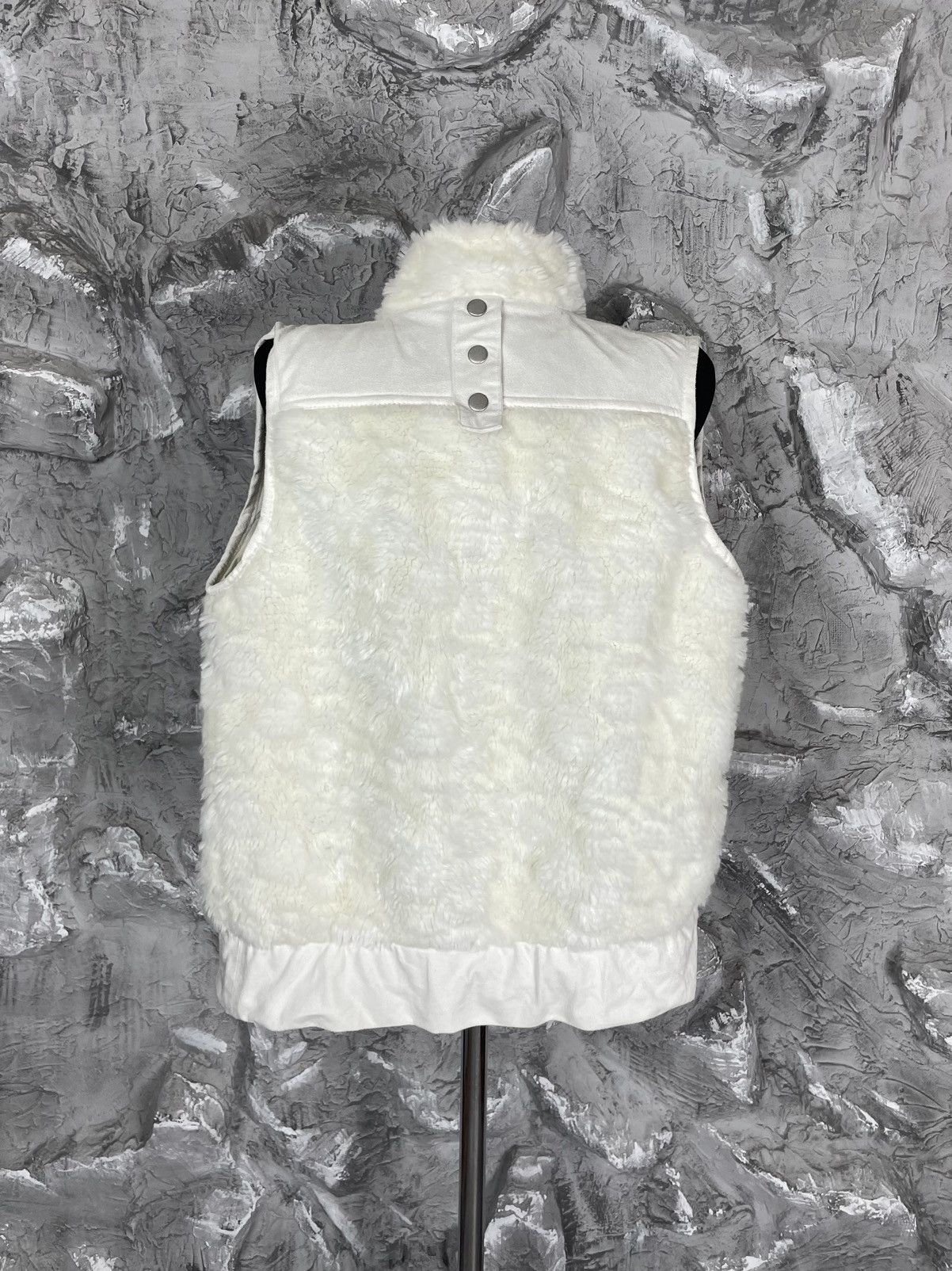 If Six Was Nine 2000s Y2K Fur Vest Japanese Opium Archive Rick Owens Style Size US S / EU 44-46 / 1 - 10 Thumbnail