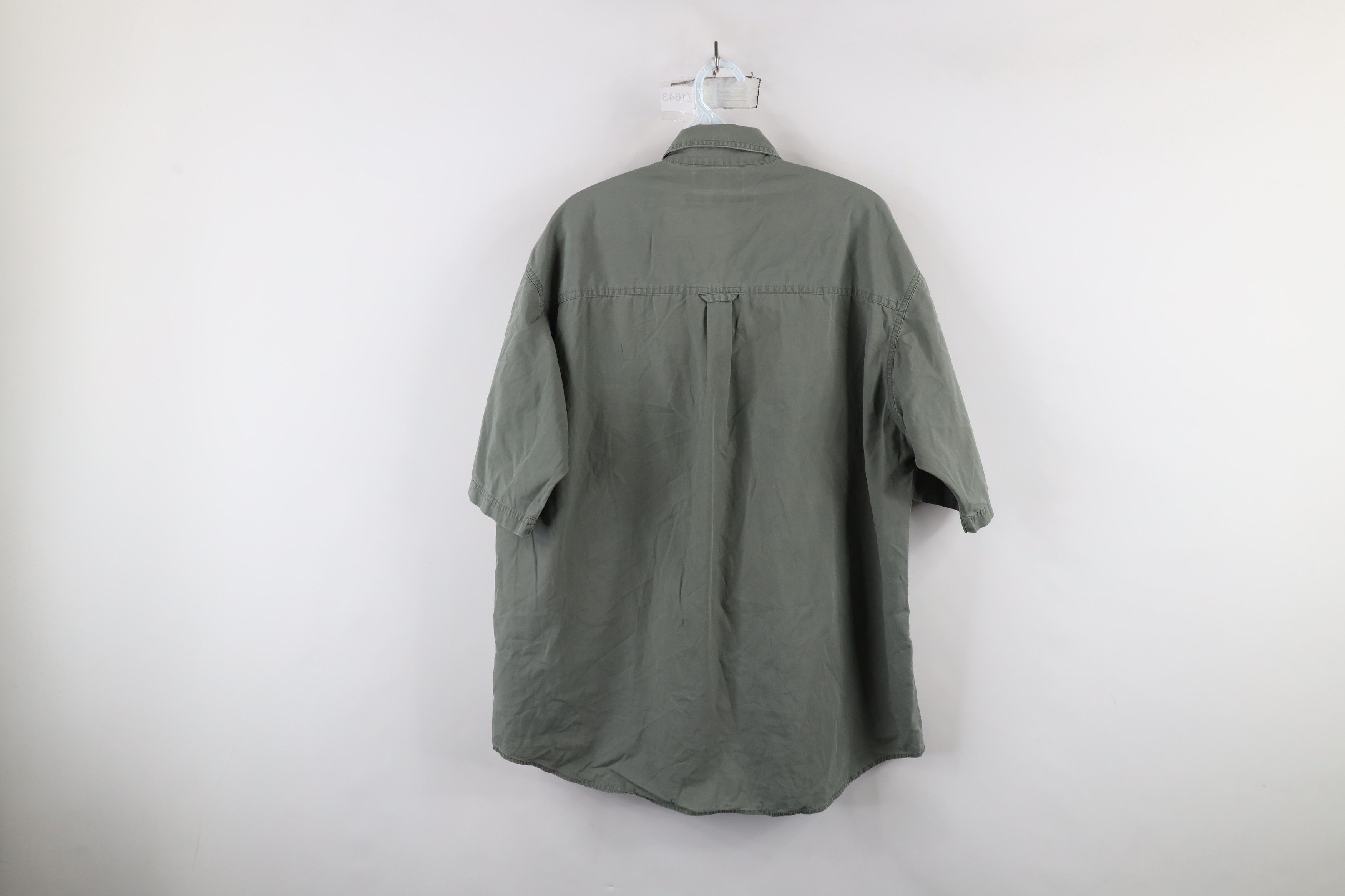 Columbia × Vintage Vintage 90s Columbia Spell Out Short Sleeve Button Shirt Size US L / EU 52-54 / 3 - 12 Thumbnail