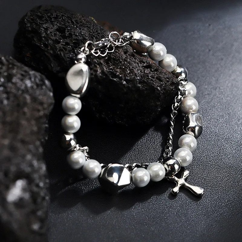 Jewelry Pearl Bead Bracelet Size ONE SIZE - 2 Thumbnail