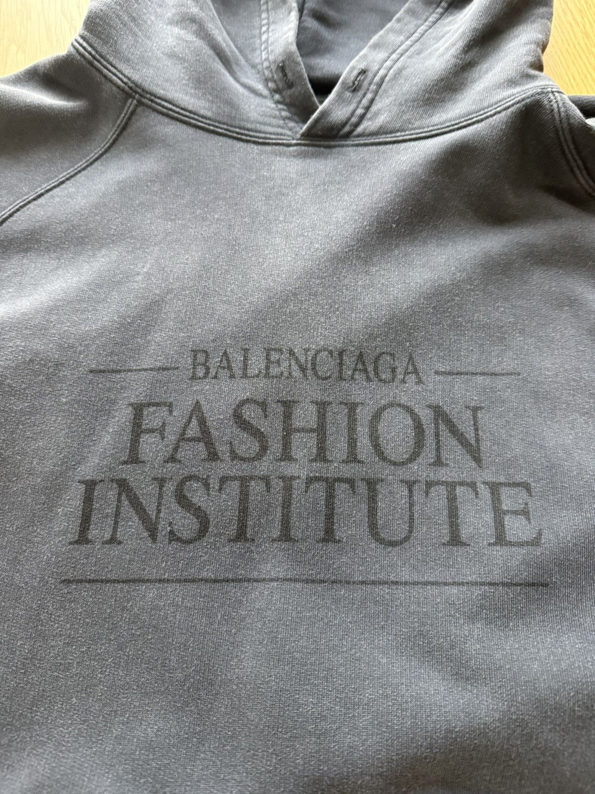 Balenciaga Balenciaga Fashion Institute Hoodie Size US L / EU 52-54 / 3 - 2 Thumbnail
