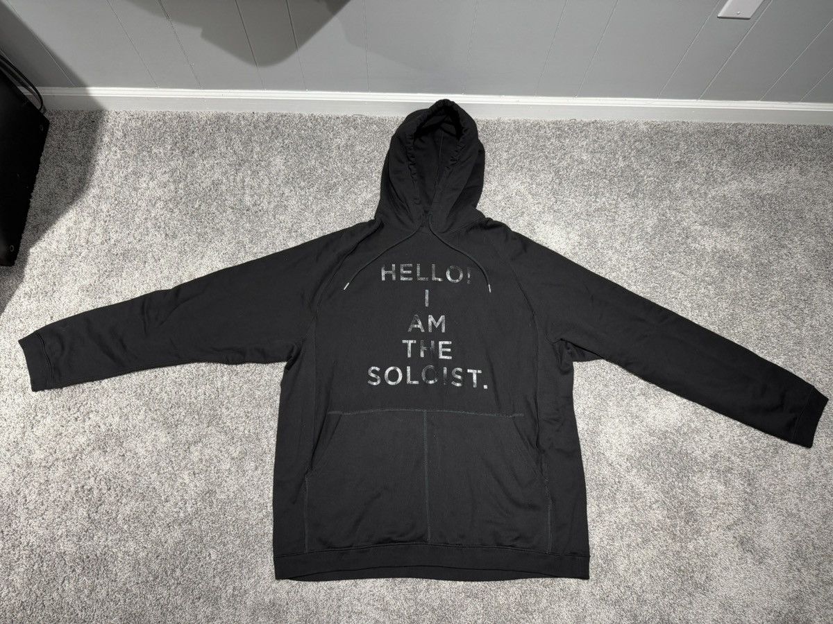 Takahiromiyashita The Soloist. AW18 Takahiromiyashita The Soloist. Hello Oversized Hoodie Size US M / EU 48-50 / 2 - 2 Thumbnail