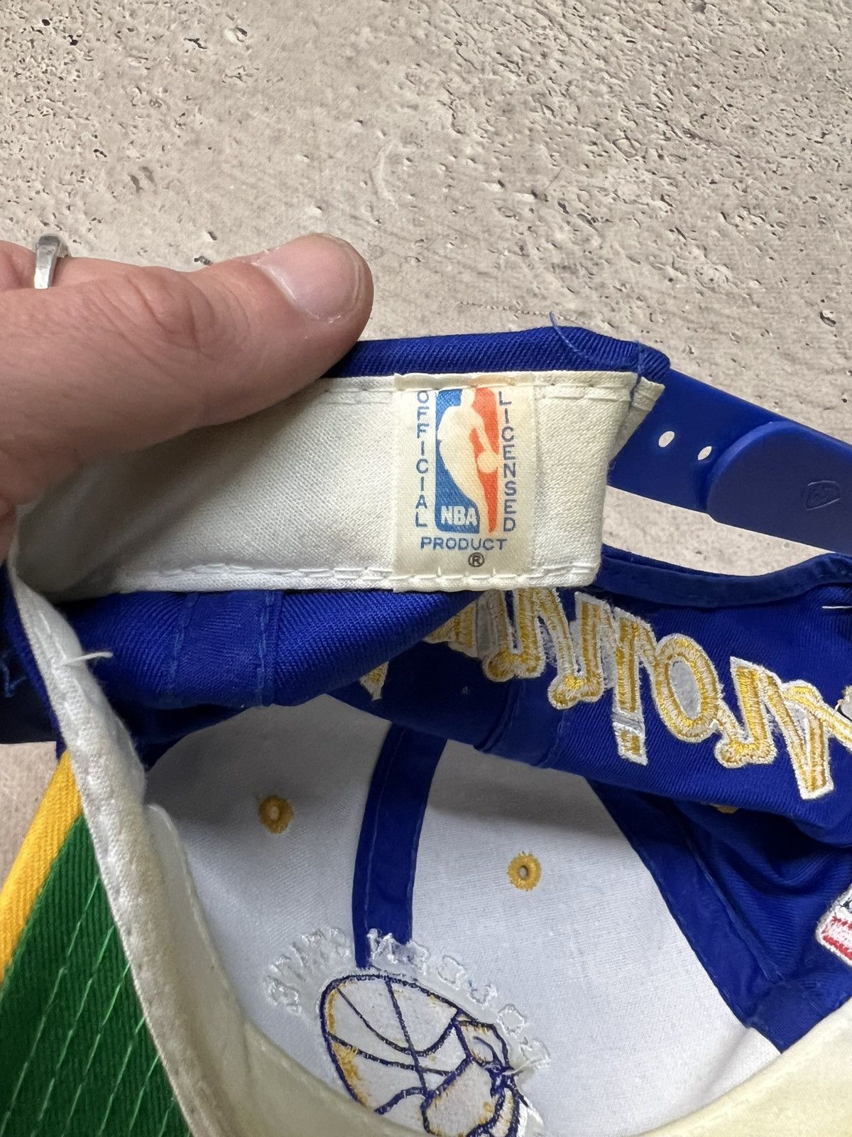 NBA × Sports Specialties Vintage Sports Specialties Golden State Warriors cap Size ONE SIZE - 3 Thumbnail