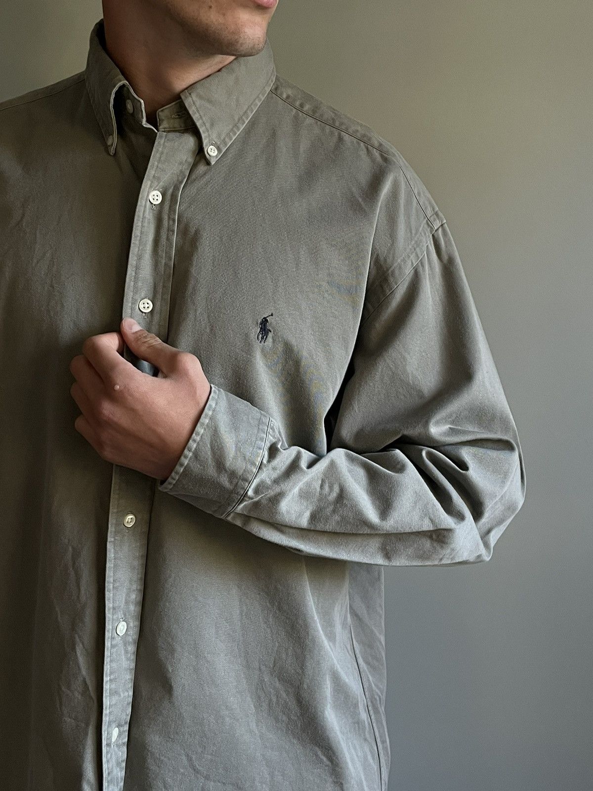 Polo Ralph Lauren × Vintage Vintage 90’s Polo Ralph Lauren Blake Shirt Size US XL / EU 56 / 4 - 2 Thumbnail