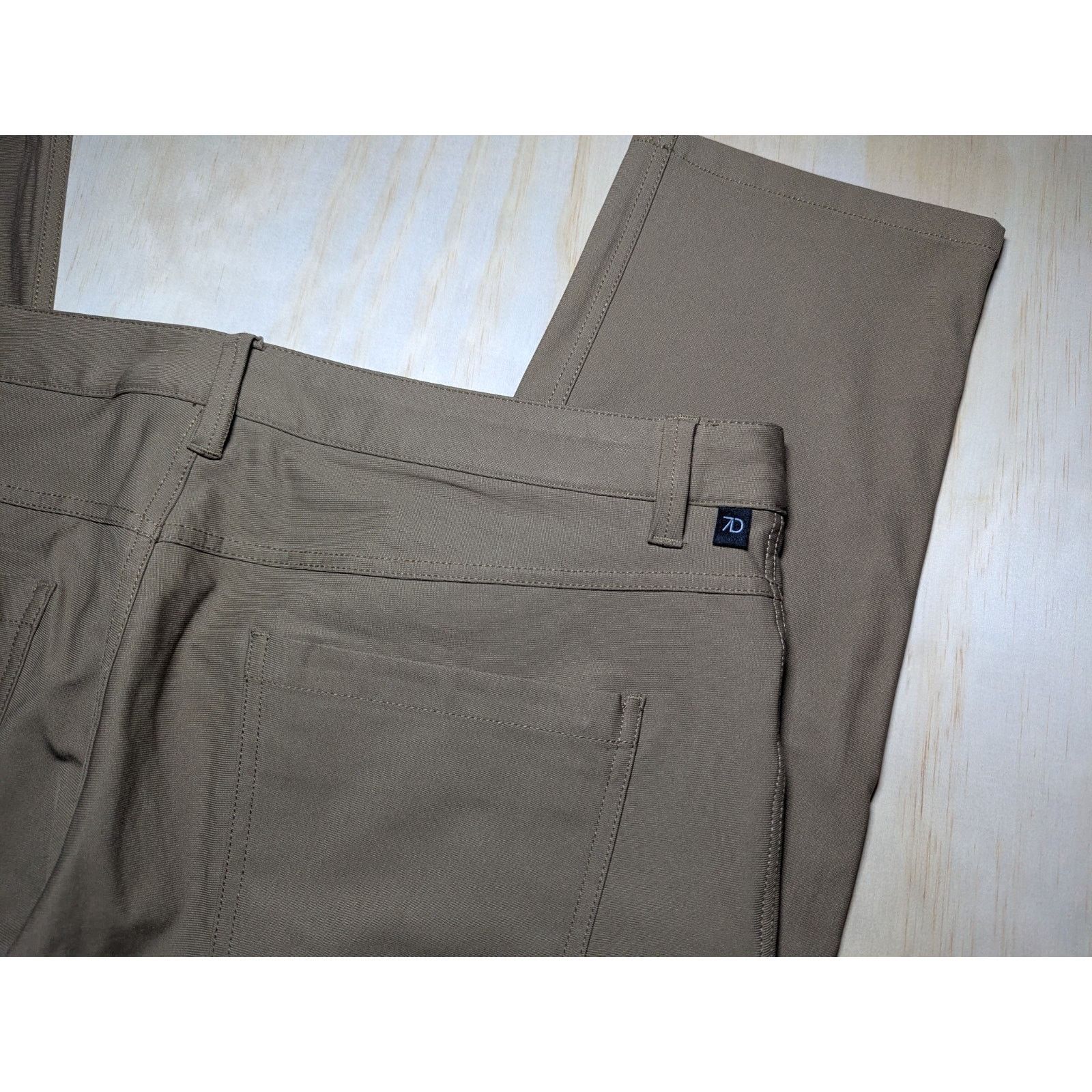 7Diamonds 7 Diamonds Men's 36x30 Infinity Slim Fit Pants Tan Stretch Size US 36 / EU 52 - 7 Thumbnail