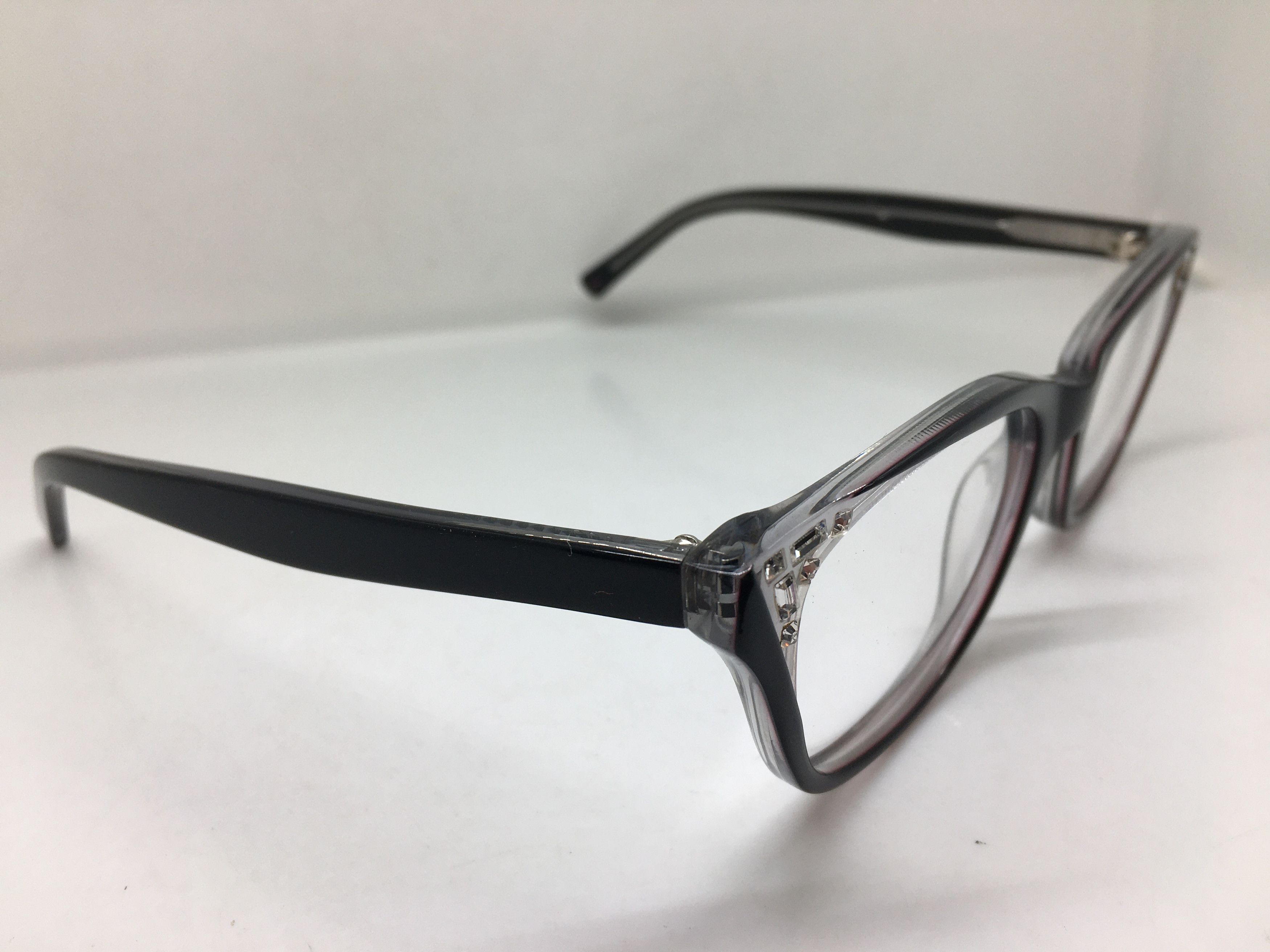 Betsey Johnson Betsey Johnson clear black Cat Eye Eyeglasses Size ONE SIZE - 2 Thumbnail