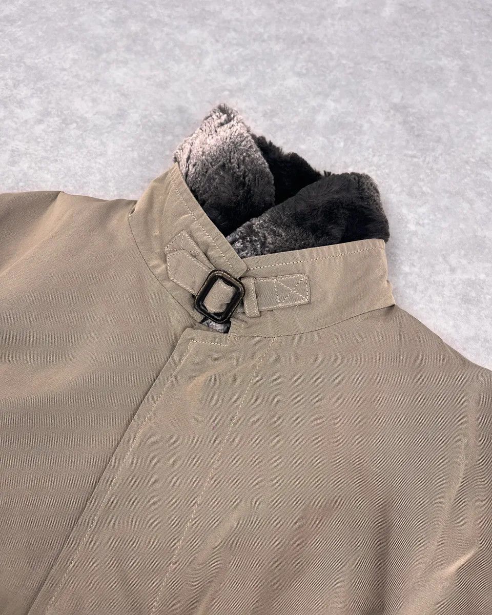 Daniele Alessandrini Daniele Alessandrini Beige Faux Fur Cozy Coat Size US L / EU 52-54 / 3 - 5 Thumbnail