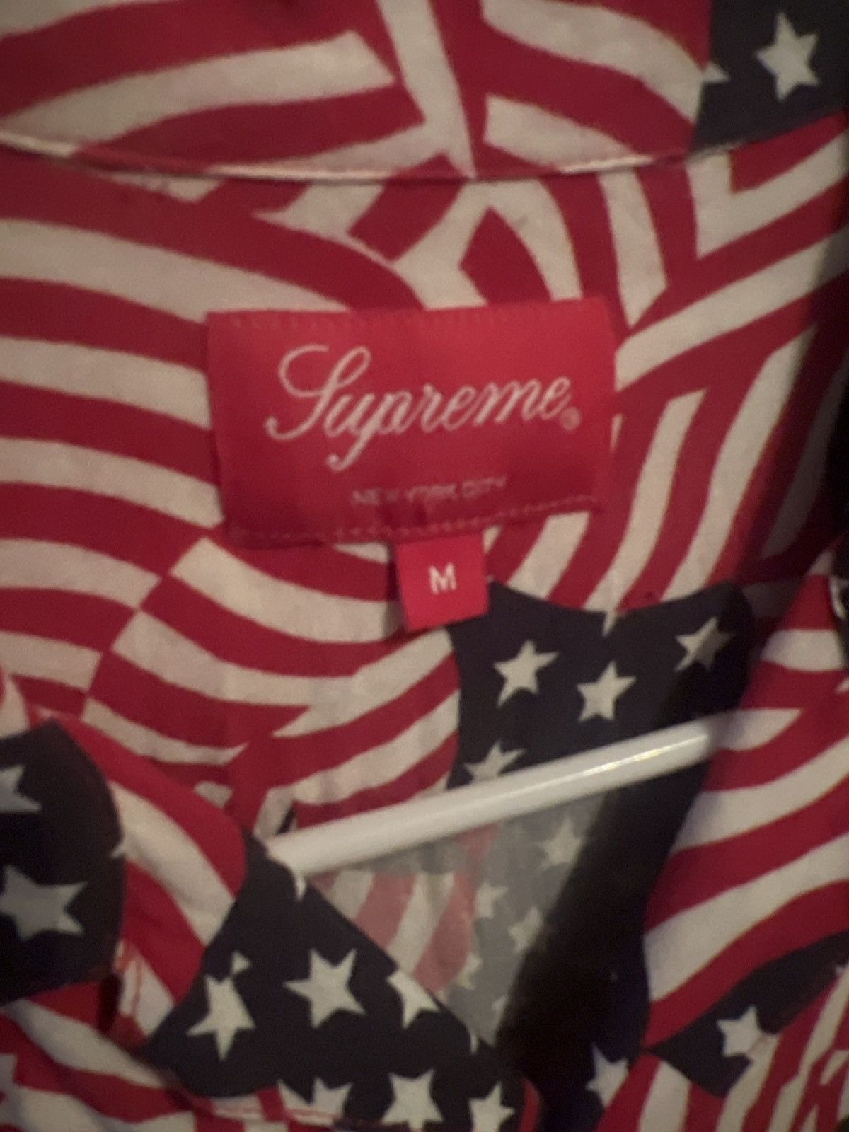 Supreme Supreme flags S/S shirt Size US M / EU 48-50 / 2 - 3 Thumbnail