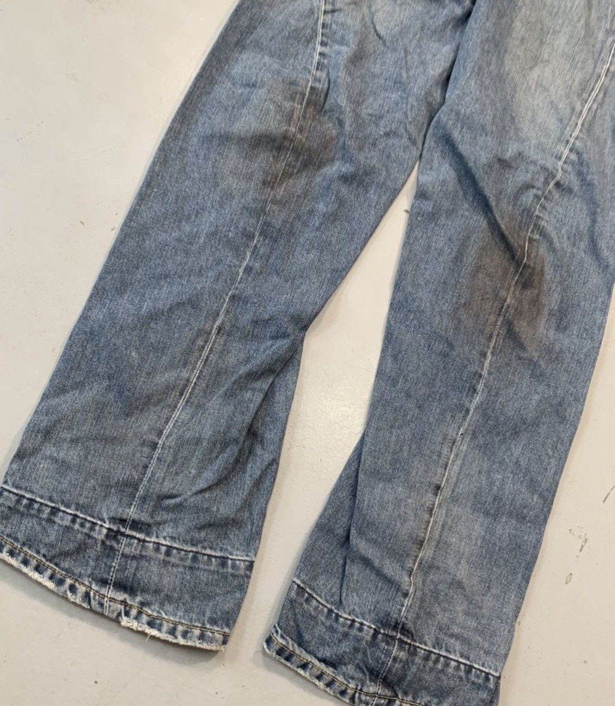 Levi's Vintage Levi’s engineer jeans denim buckle belt Size US 30 / EU 46 - 9 Thumbnail