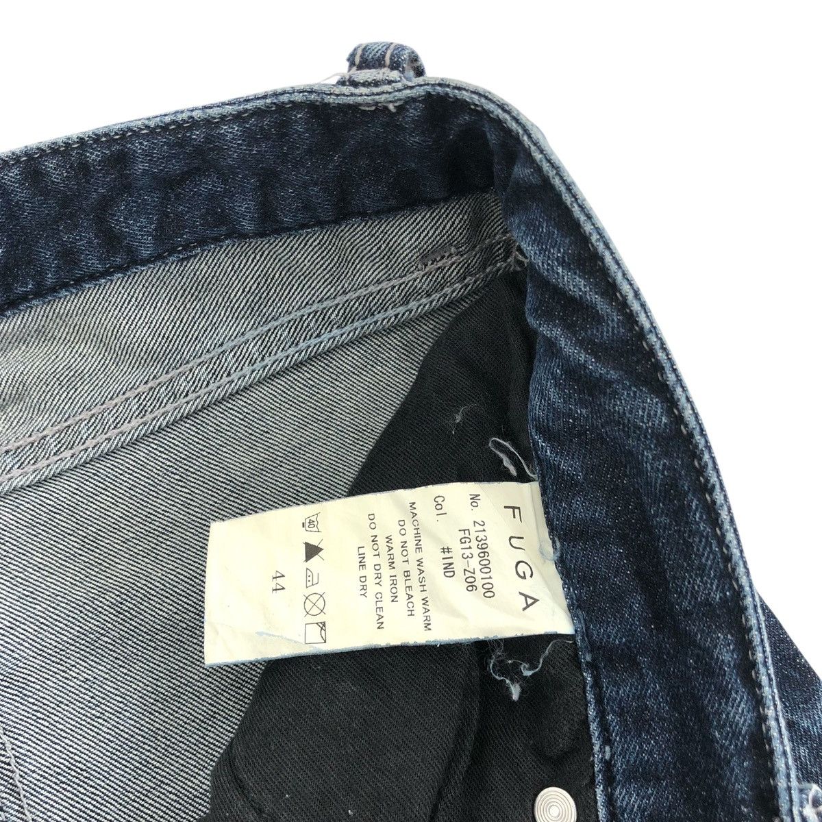 GOSTAR DE FUGA × If Six Was Nine × Le Grande Bleu (L.G.B.) Y2K FUGA Whiskered Faded Punk Lgb Style Skinny Jeans Size US 30 / EU 46 - 8 Thumbnail