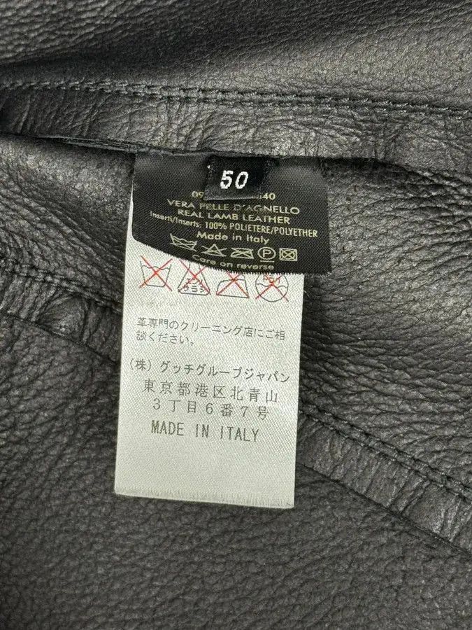 Gucci TOM FORD ERA WOOL LINED LEATHER JACKET Size US M / EU 48-50 / 2 - 6 Thumbnail