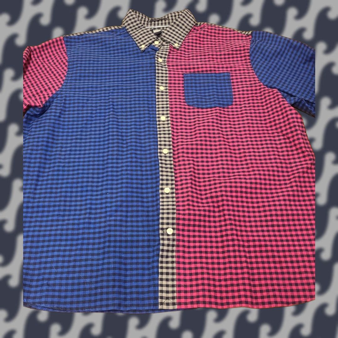 Lands' End Lands' End Mens XL Shirt Sail Rigger Oxford Traditional Fit Multicolor Check Button-Up Long Sleeve Casual Size US XL / EU 56 / 4 - 1 Thumbnail