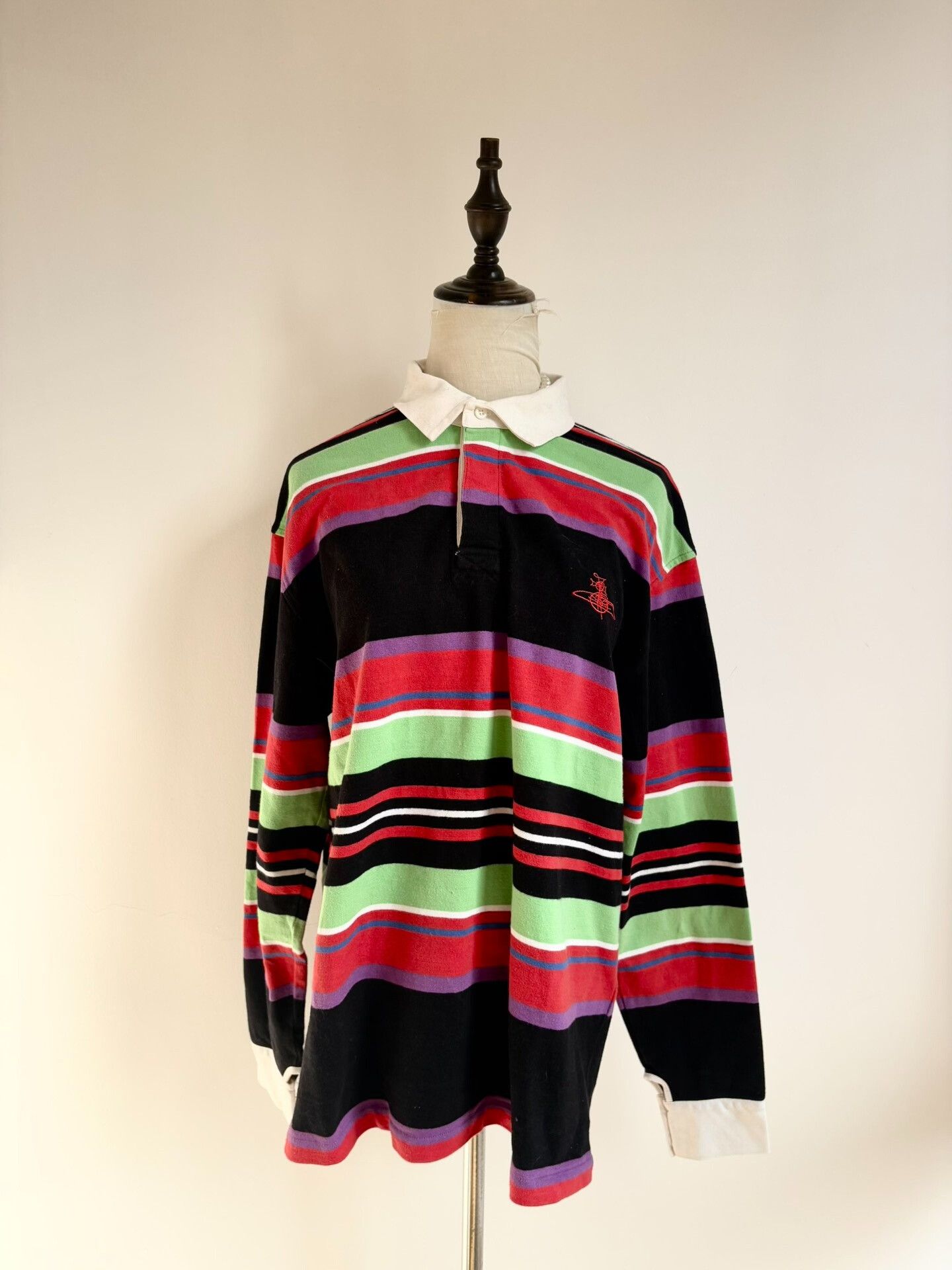 Vivienne Westwood Vivienne Westwood Vintage Saturn Polo Sweatshirt Size M / US 6-8 / IT 42-44 - 1 Thumbnail