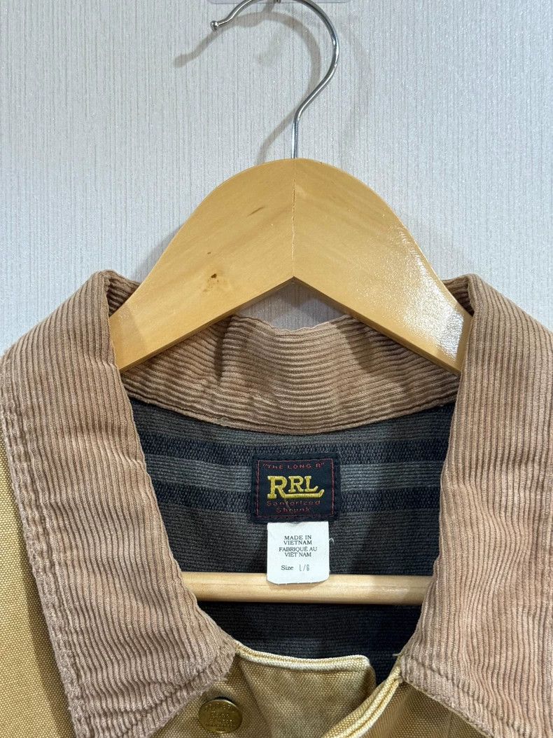 RRL Ralph Lauren RRL Ralph Lauren Washed canvas corduroy workwear jacket Size US L / EU 52-54 / 3 - 2 Thumbnail