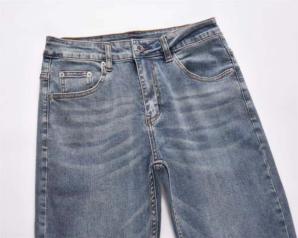 Japanese Brand × Jean Japanese retro washed straight loose casual jeans Size US 32 / EU 48 - 3 Thumbnail