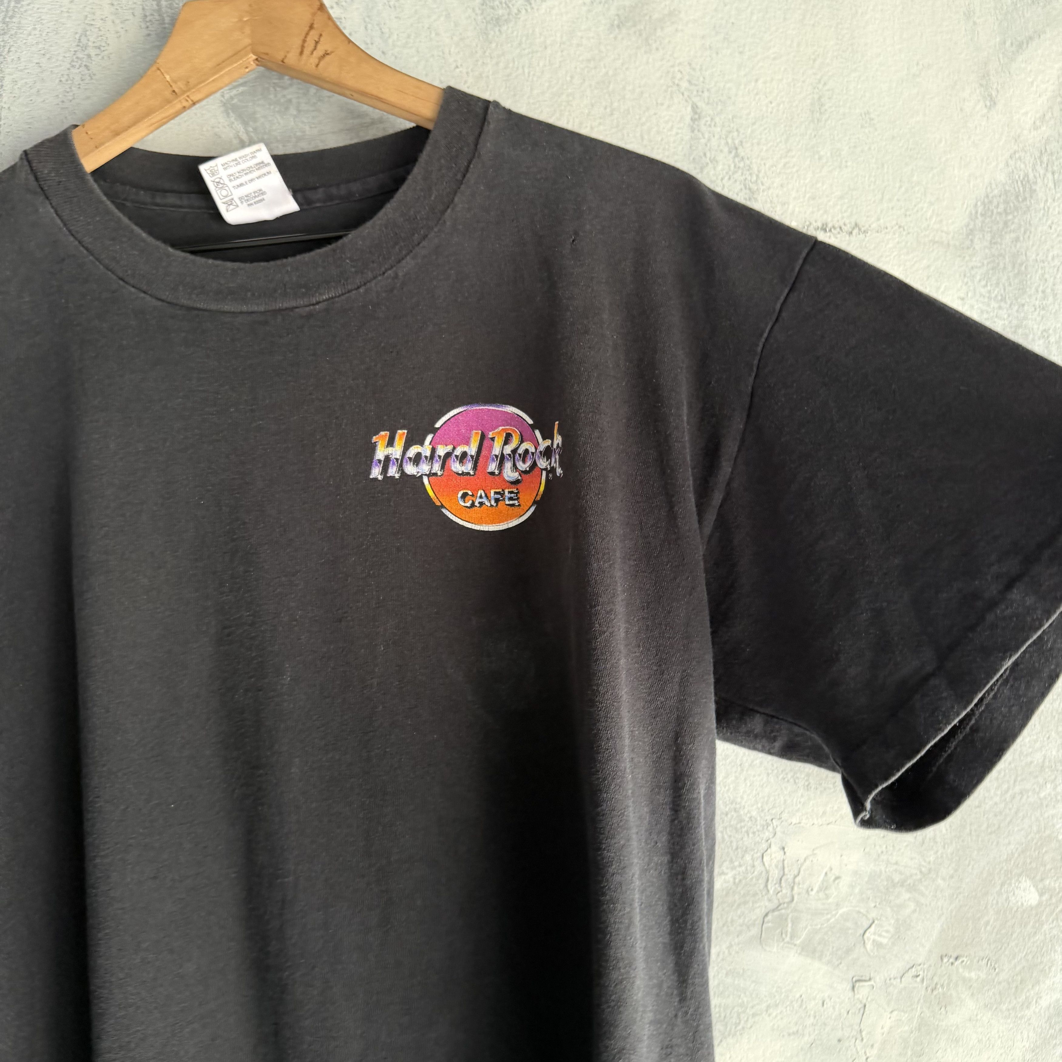 Hard Rock Cafe Vtg Hard Rock Cafe T Shirt Mens XL Las Vegas Flames Grunge Size US XL / EU 56 / 4 - 6 Thumbnail