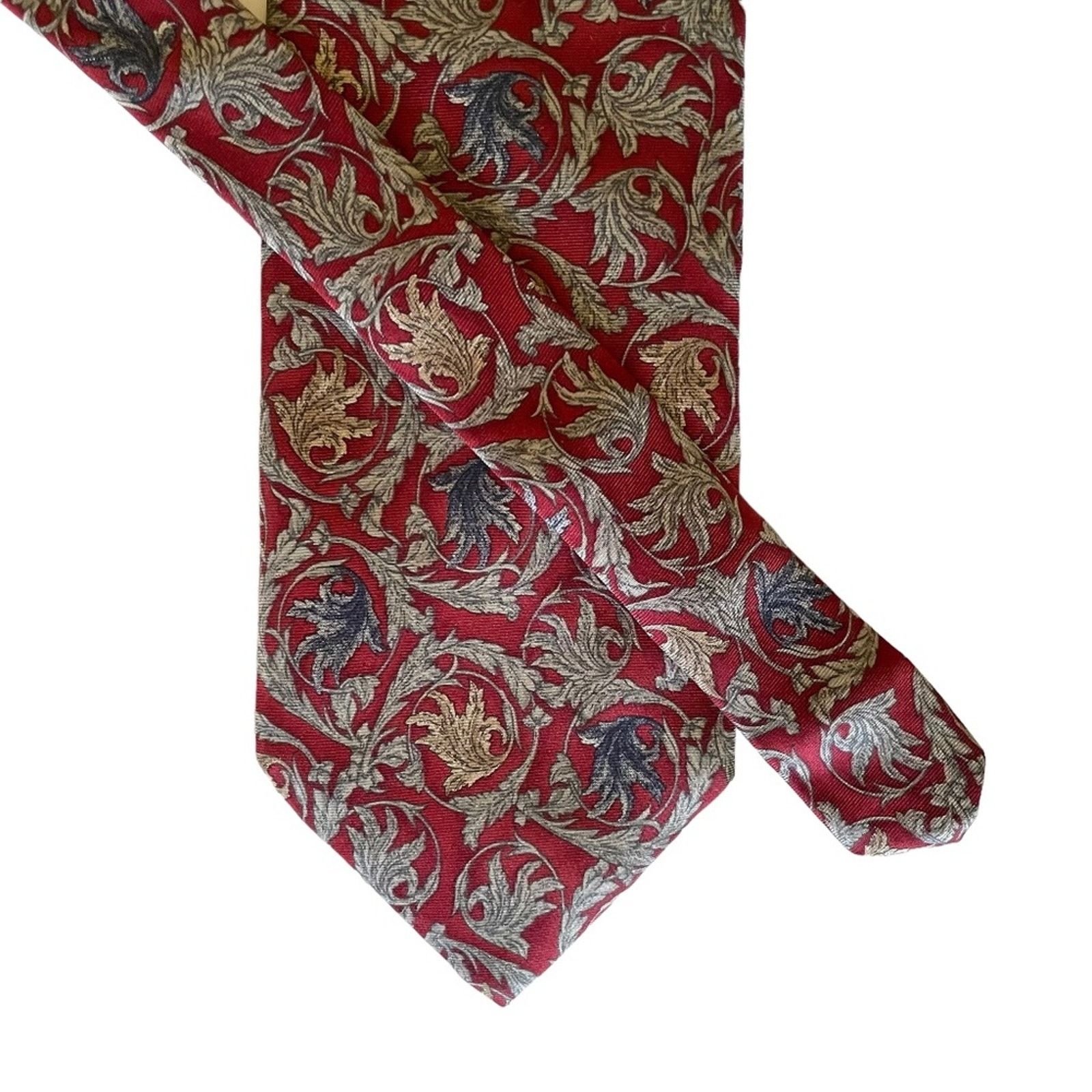 Bill Blass Vintage Bill Blass Wide Silk Necktie Size ONE SIZE - 3 Thumbnail