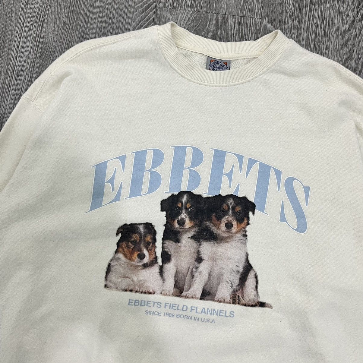 Ebbets Field Flannels Ebbets Field Flannels Border Collie Puppy Sweatshirt Size US S / EU 44-46 / 1 - 2 Thumbnail
