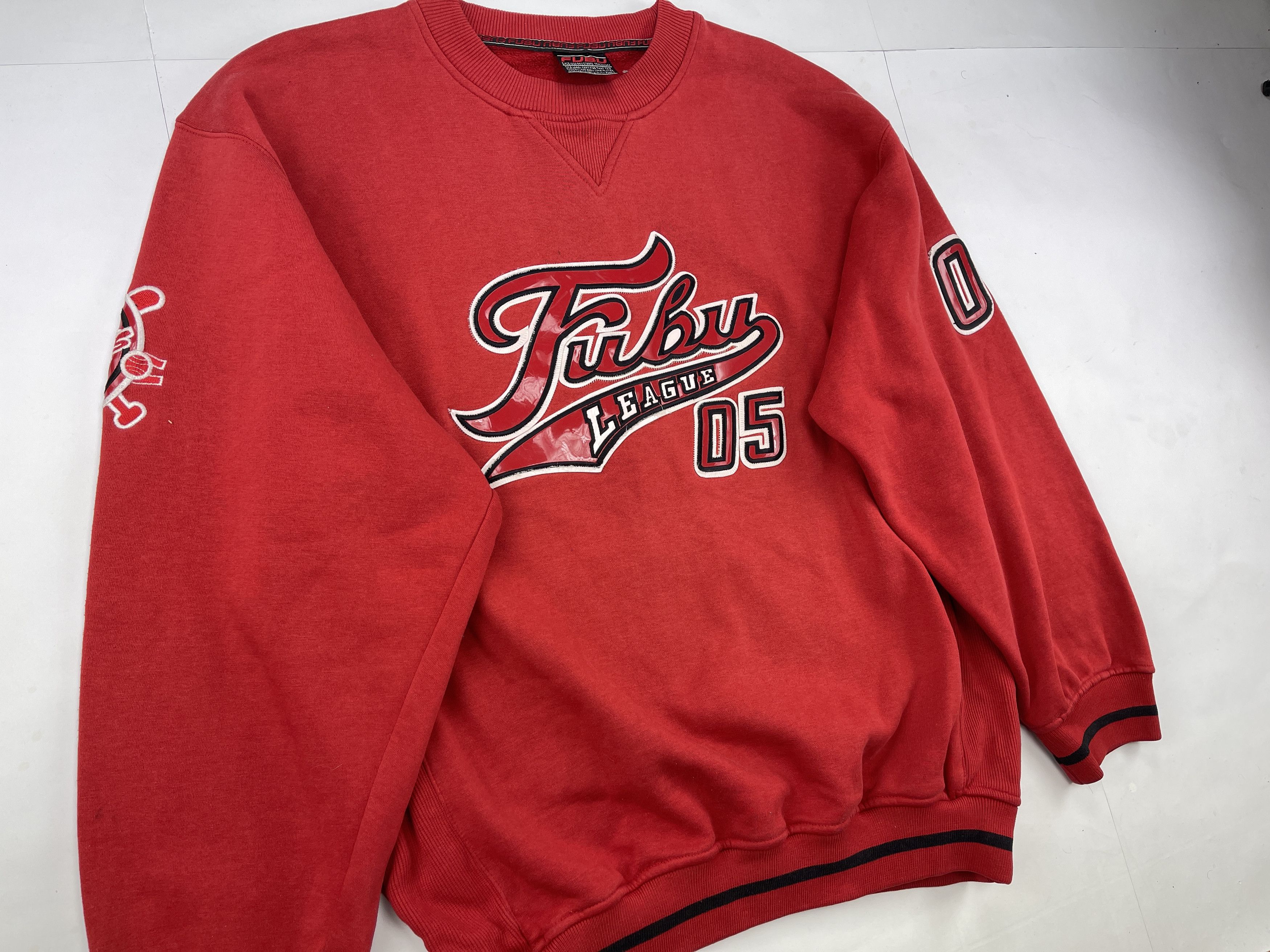 Fubu FUBU sweatshirt, vintage, 90s hip hop, 1990s Y2K mens size L Size US L / EU 52-54 / 3 - 3 Thumbnail