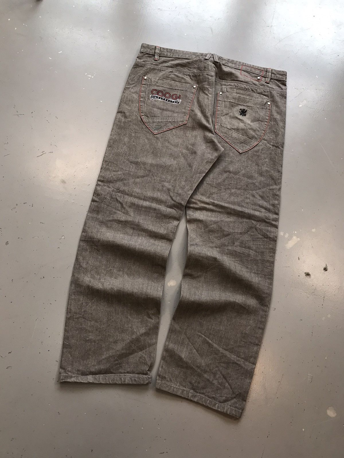 Coogi × Vintage Vintage Coogi logo embroidered loose fit denim Size US 42 / EU 58 - 8 Thumbnail