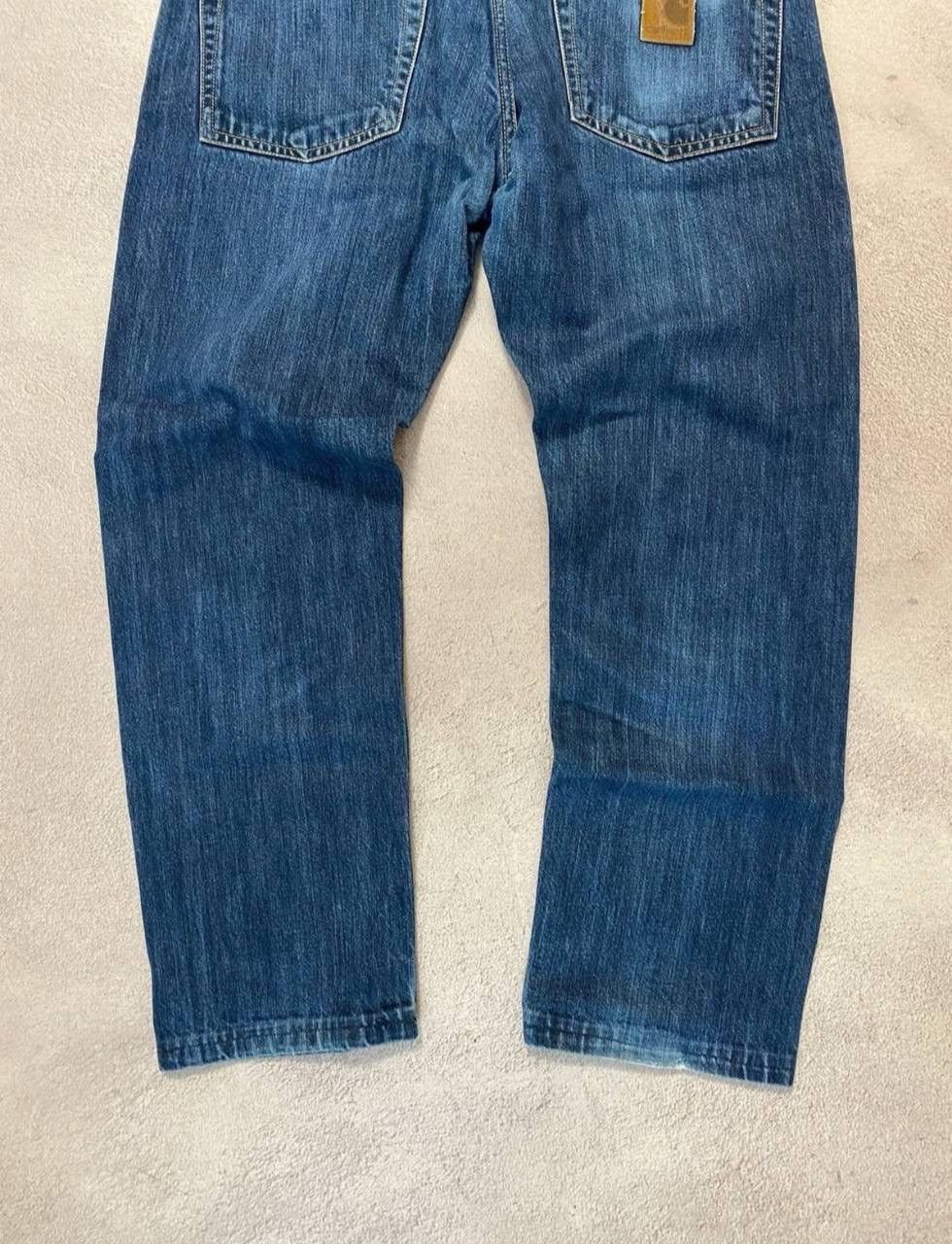 Carhartt × Japanese Brand Carhartt faded distressed y2k pants jeans Size US 32 / EU 48 - 2 Thumbnail