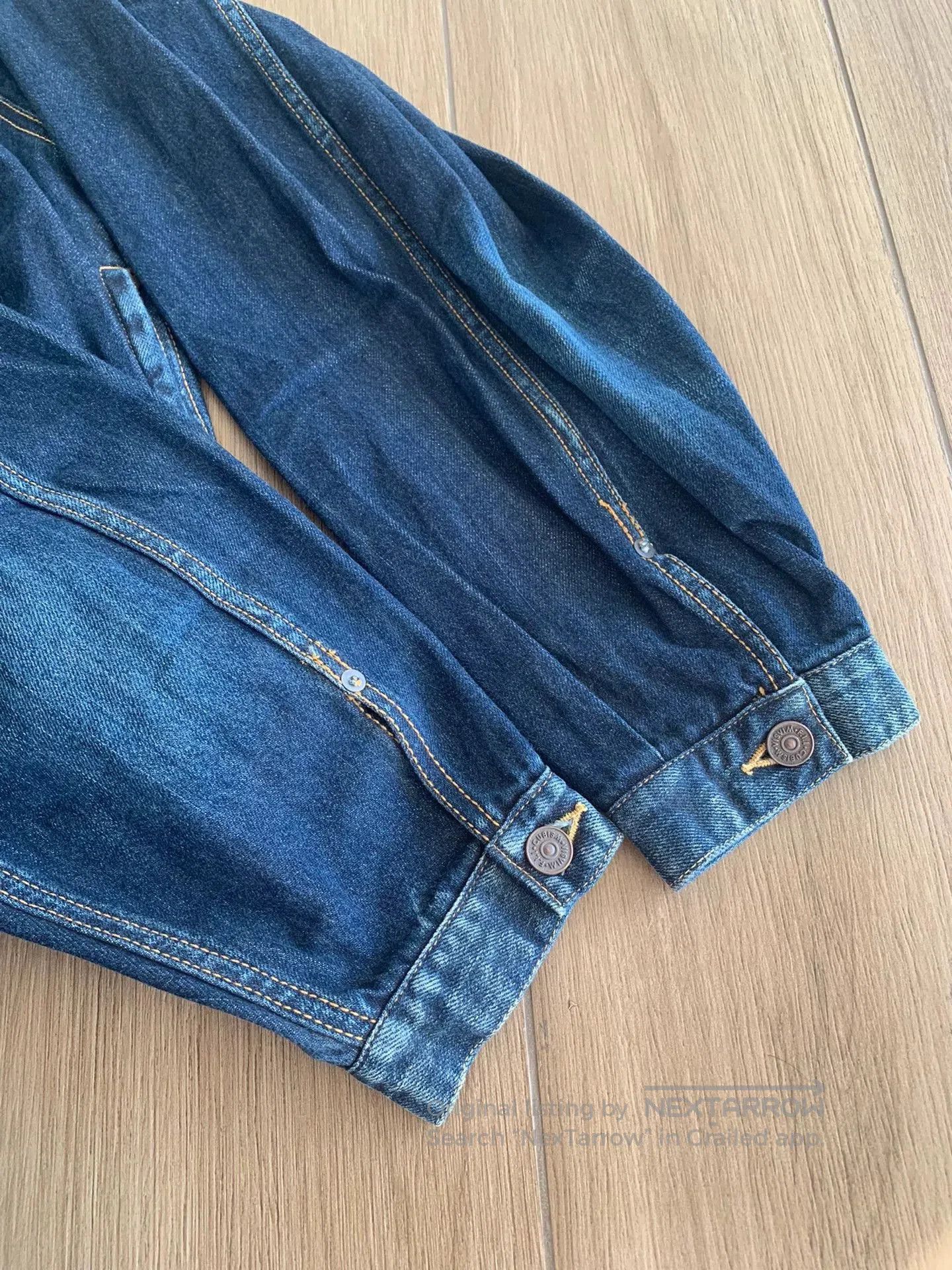 Visvim VISVIM SS 101XX DMGD MUD Denim Jacket. Size US XL / EU 56 / 4 - 8 Thumbnail