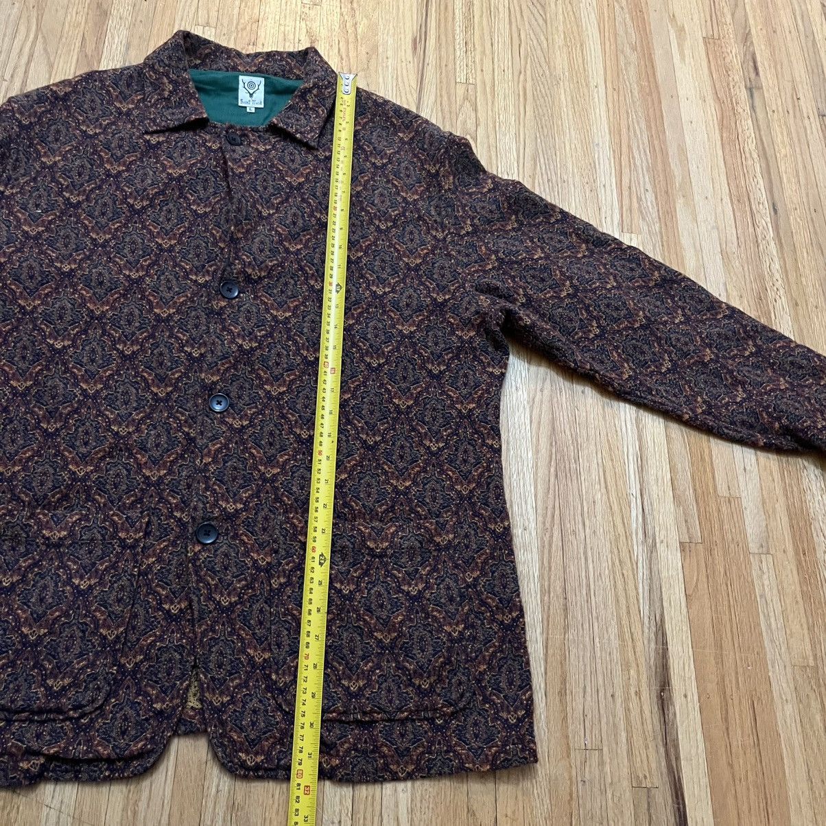 South2 West8 Nepenthes/South2 West8 vintage pattern jacket Size US L / EU 52-54 / 3 - 8 Thumbnail