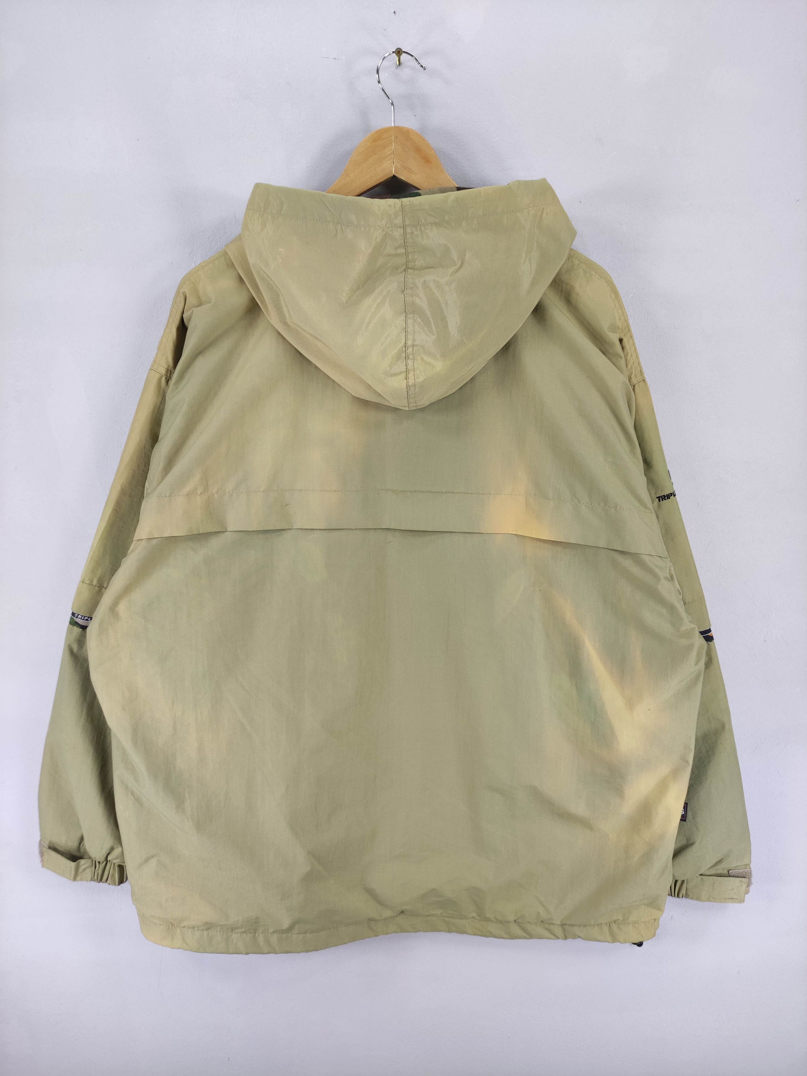 Japanese Brand Vintage Triple 5 Anorak Hoodie Half Zipper Faded Jacket Size US XXL / EU 58 / 5 - 14 Thumbnail