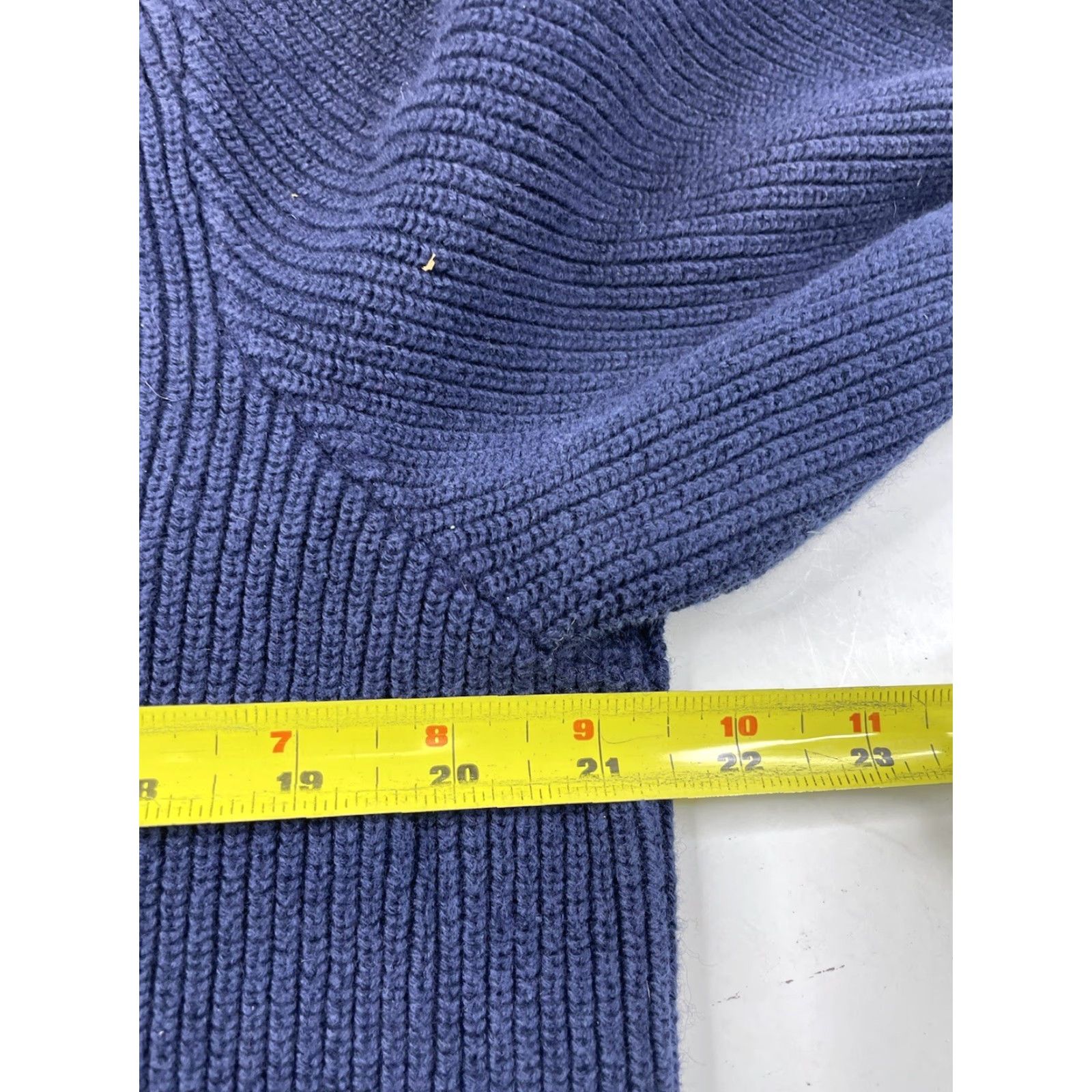 Vintage VINTAGE L.L.Bean Fisherman Button Henley Sweater Blue Ribbed Knit MENS Large Size US L / EU 52-54 / 3 - 6 Thumbnail