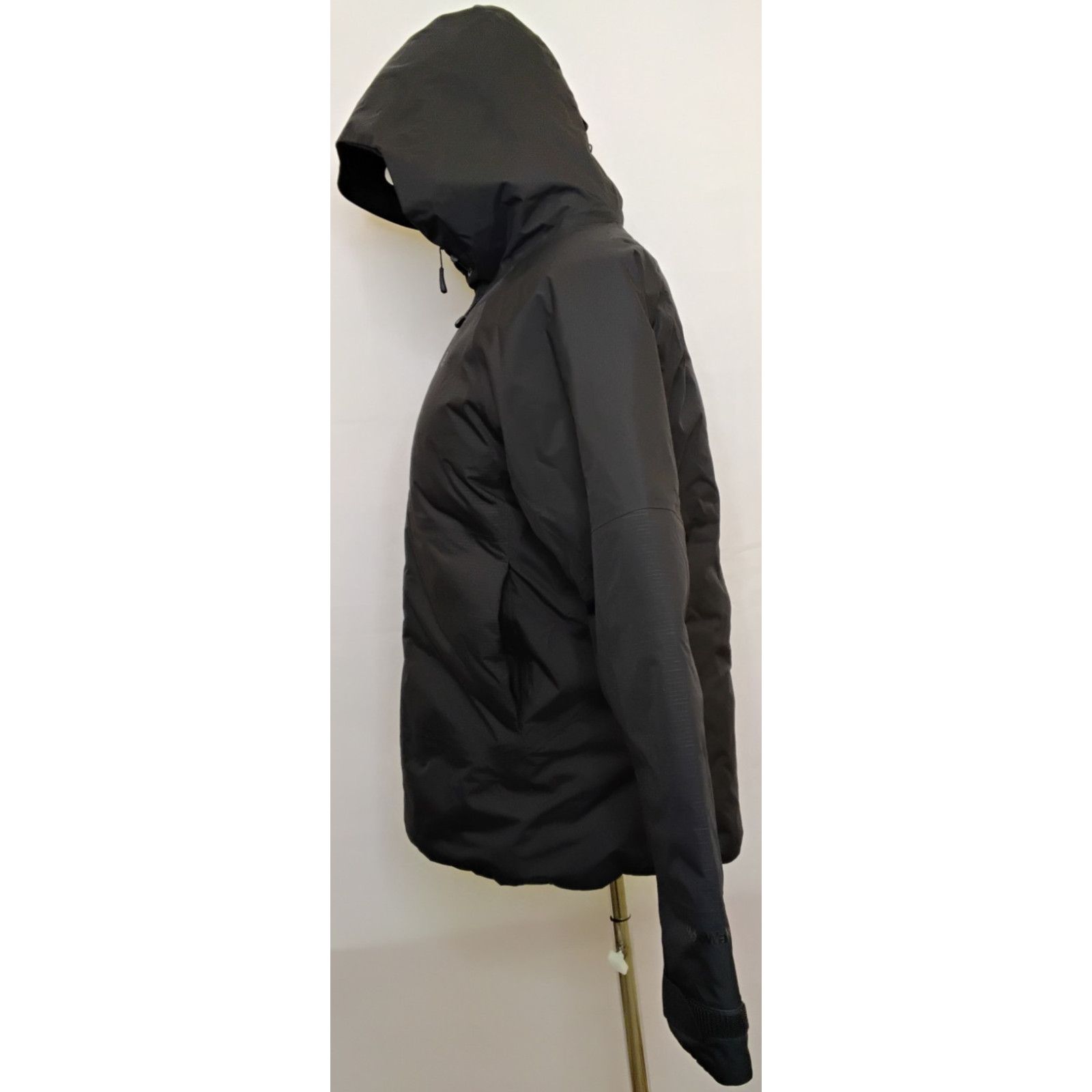 Rei REI Stormhenge Hydrowall 2L Down Jacket Women's M Black Hood Size M / US 6-8 / IT 42-44 - 4 Thumbnail