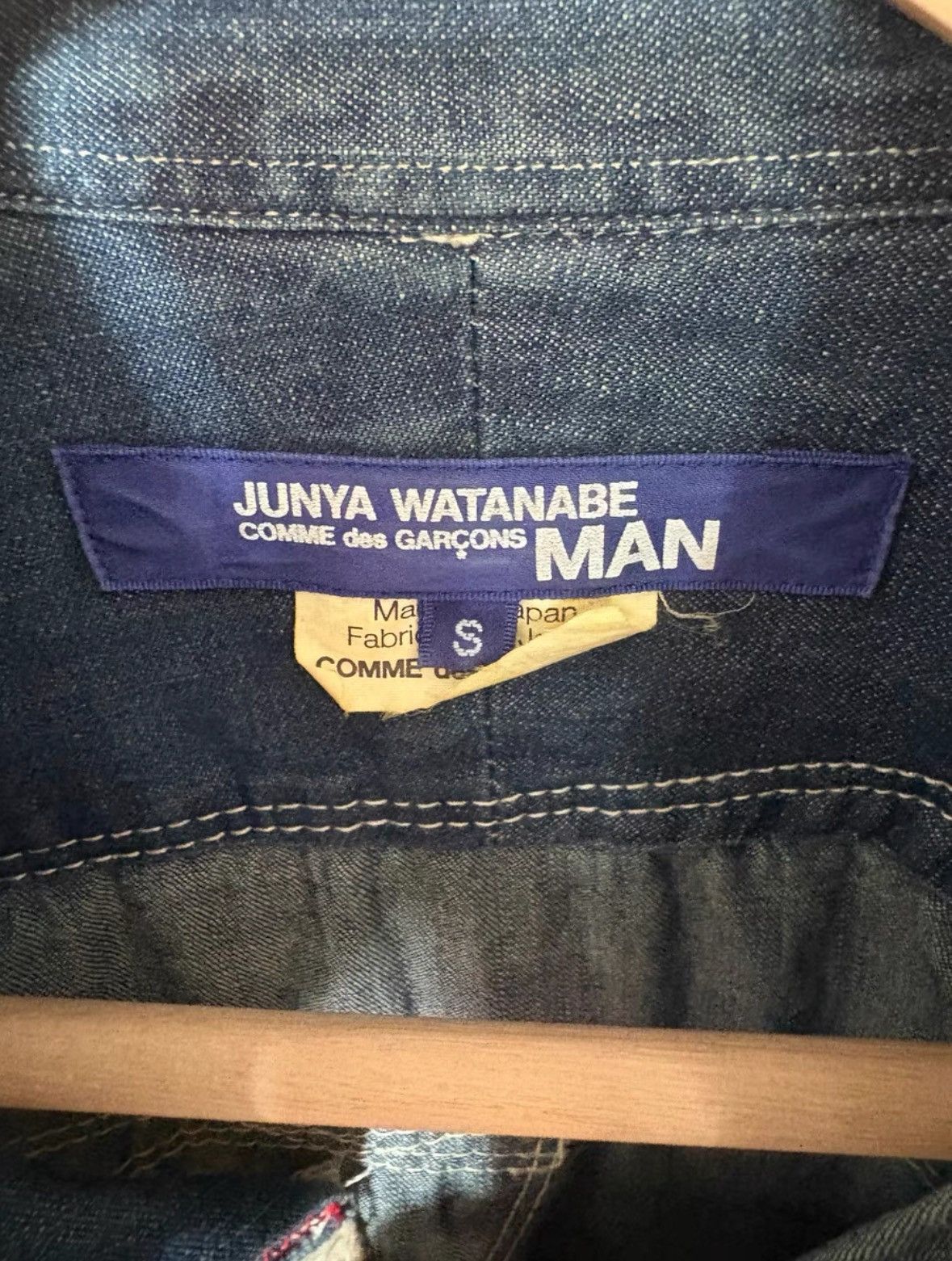Junya Watanabe Junya Watanabe Denim Shirt Size US S / EU 44-46 / 1 - 7 Thumbnail