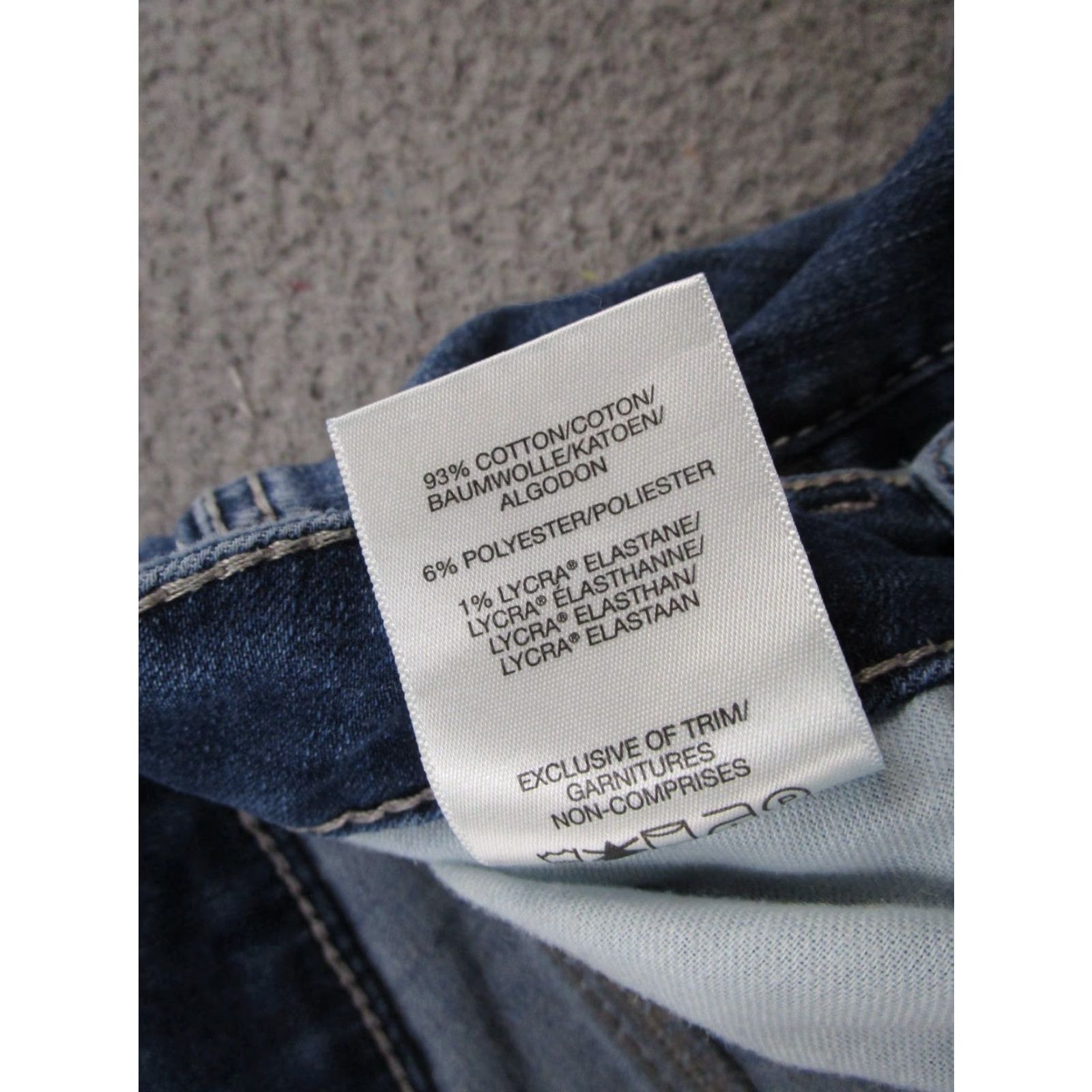Silver Jeans Co. Silver Jeans Co Avery Skinny Blue Denim Jeans Size 29 Women Stretch 5-Pocket Size 29" - 6 Thumbnail