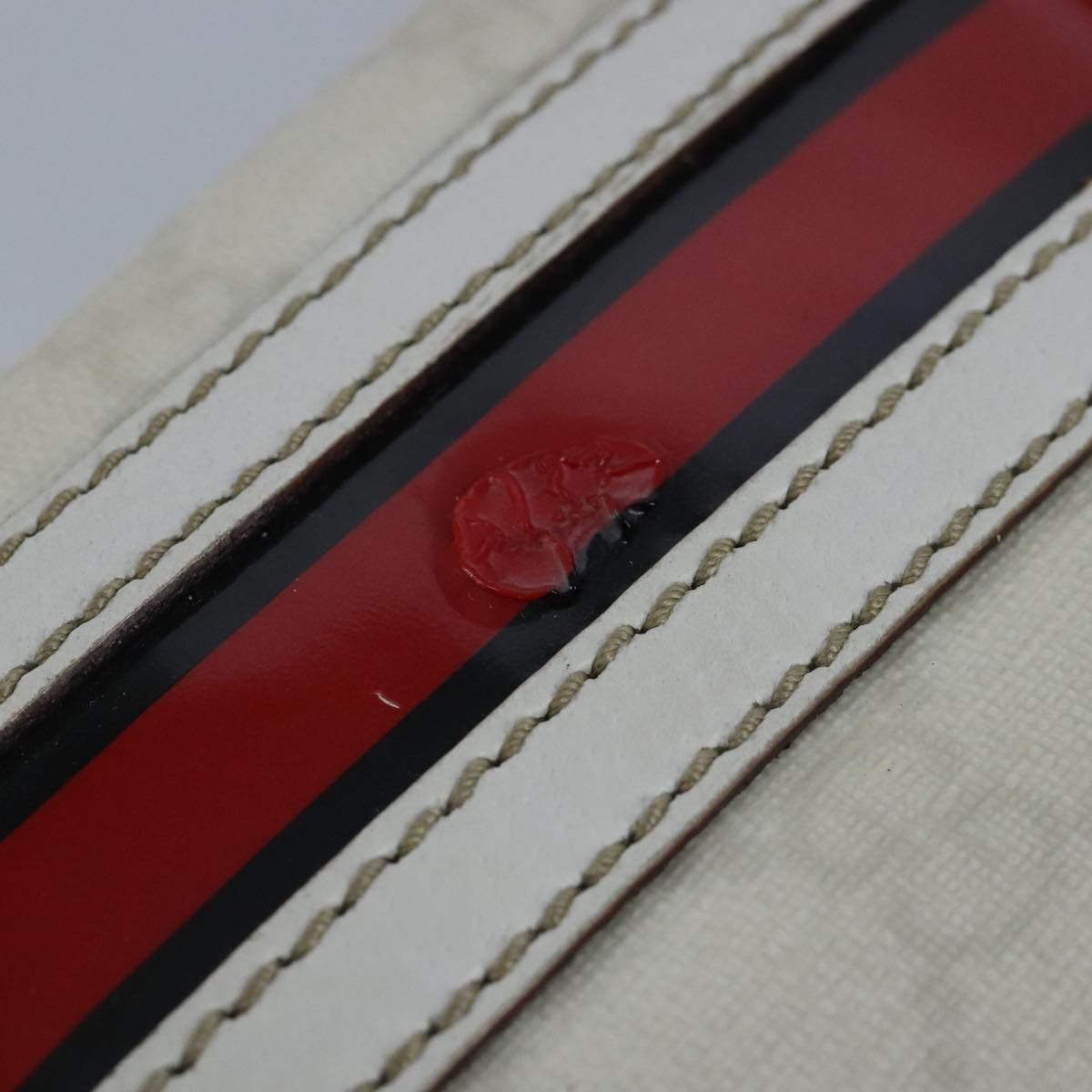 Gucci GUCCI GG Supreme Sherry Line Shoulder Bag Pvc Pink White Red Size ONE SIZE - 10 Thumbnail
