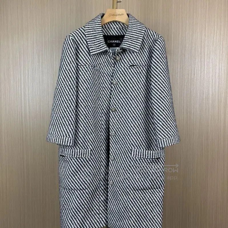 Chanel Chanel Women's Colorblock Cotton Coat . Size L / US 10 / IT 46 - 1 Thumbnail