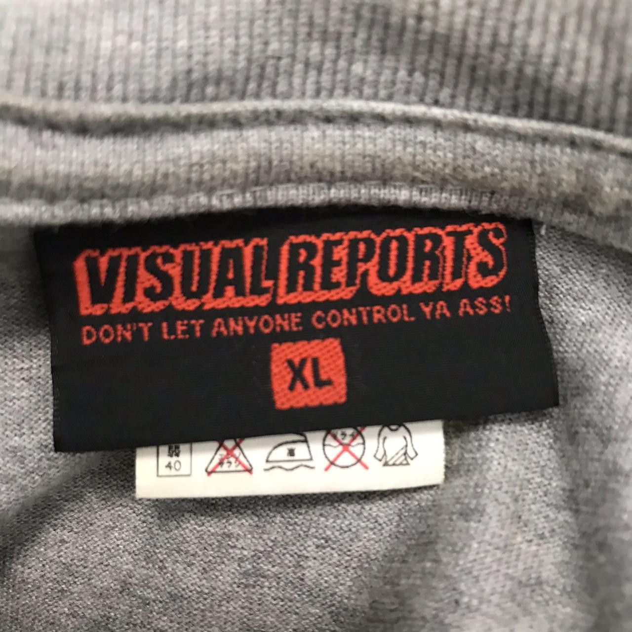 Japanese Brand Vtg Japanese Brand Nitraid X Visual Reports Tee Shirt Size US XL / EU 56 / 4 - 4 Thumbnail