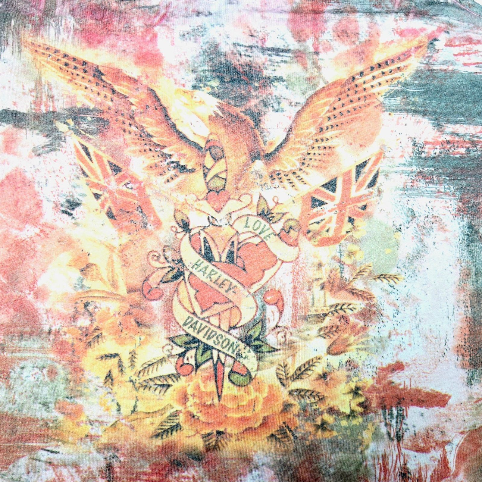 Harley Davidson 2008 Harley Davidson Cami Tank Top Women's XXL Love Eagle Size XXL / US 16-18 / IT 52-54 - 3 Thumbnail