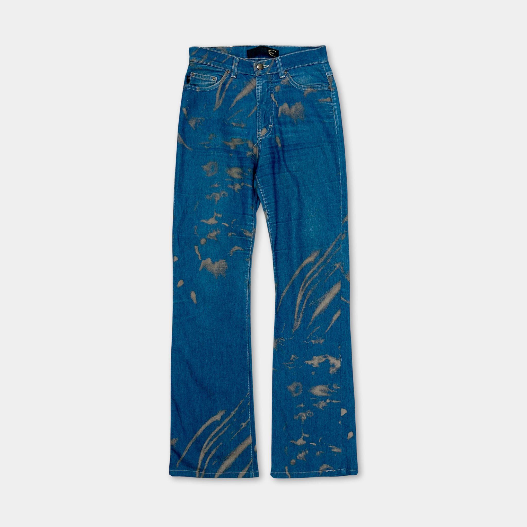 Just Cavalli Just Cavalli Gold Denim Jeans Size US 30 / EU 46 - 1 Thumbnail