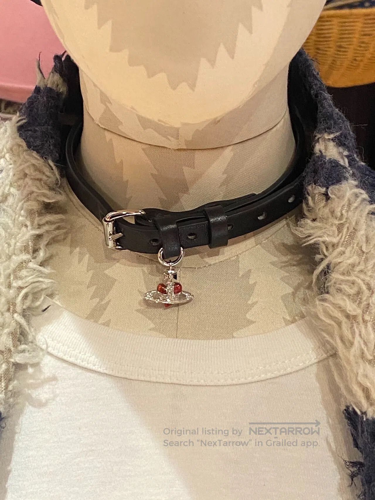 Vivienne Westwood Vivienne Westwood Red Heart Choker. Size ONE SIZE - 1 Thumbnail