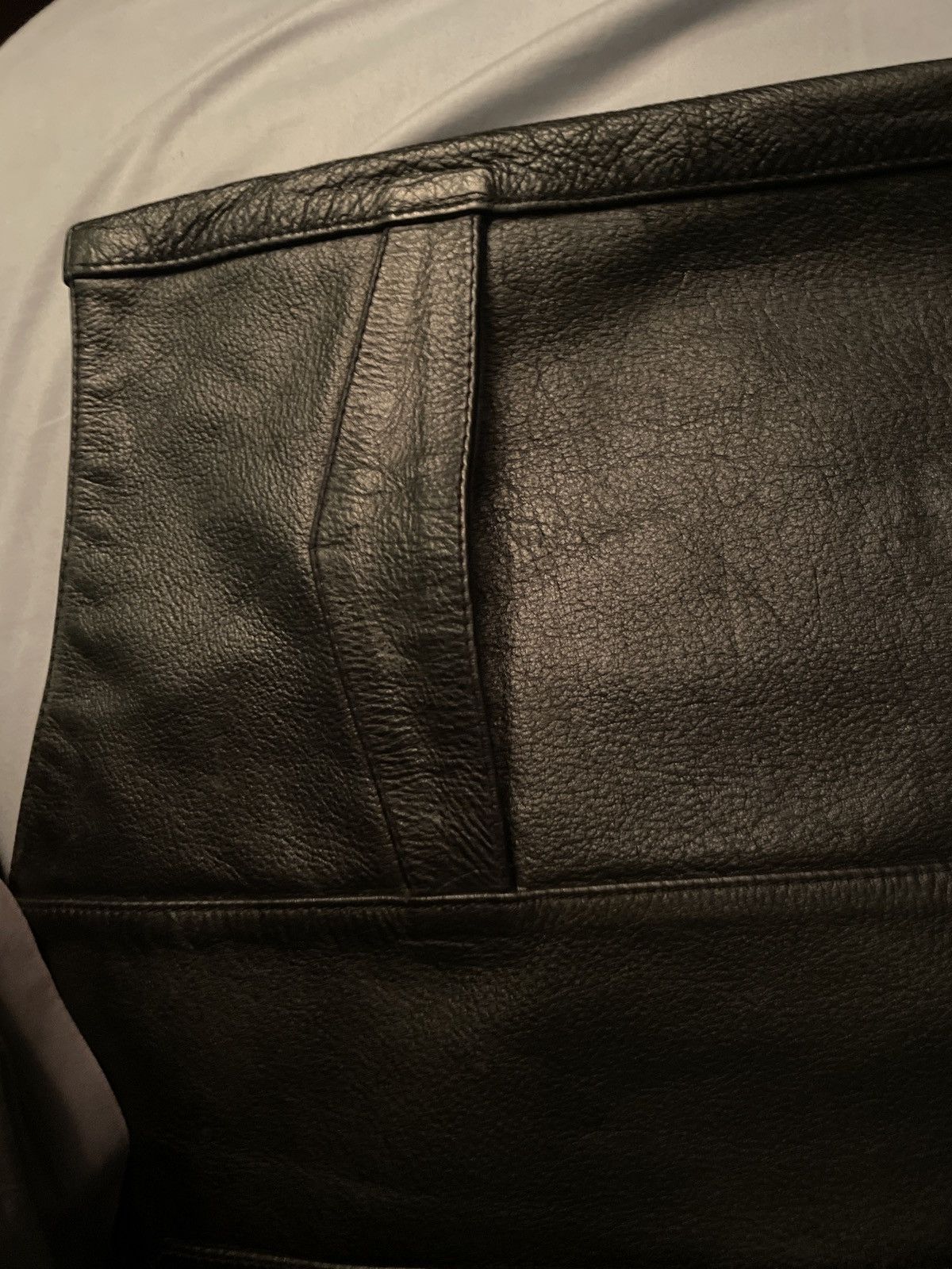Genuine Leather × Leather Leather vest Size US M / EU 48-50 / 2 - 2 Thumbnail