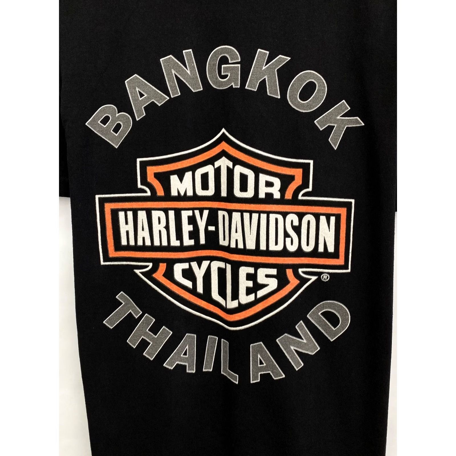 Harley Davidson VINTAGE Harley-Davidson Bangkok Thailand Choppers Shirt M Black 90s Mens Size US M / EU 48-50 / 2 - 5 Thumbnail