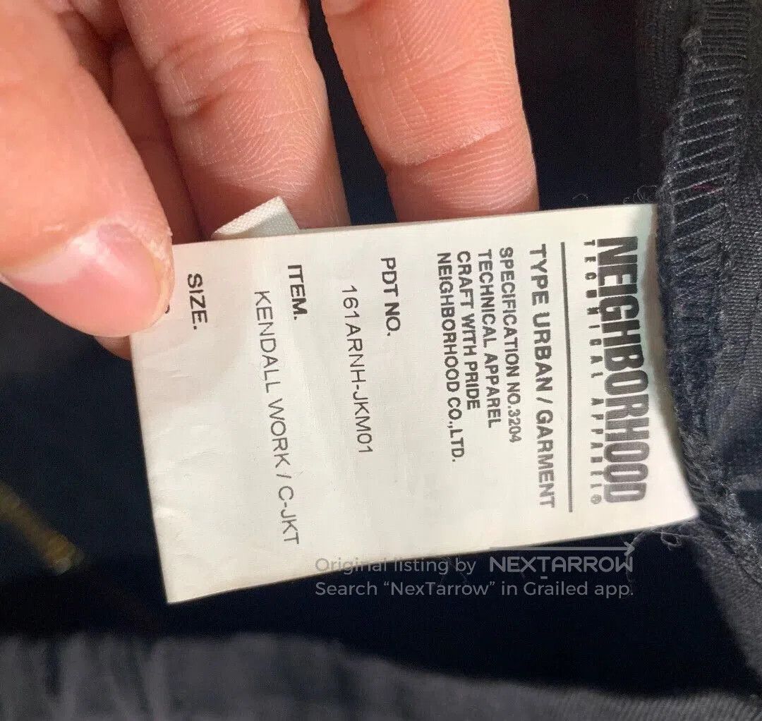 Neighborhood nbhd neighborhood kendall jacket outerwear. Size US S / EU 44-46 / 1 - 5 Thumbnail
