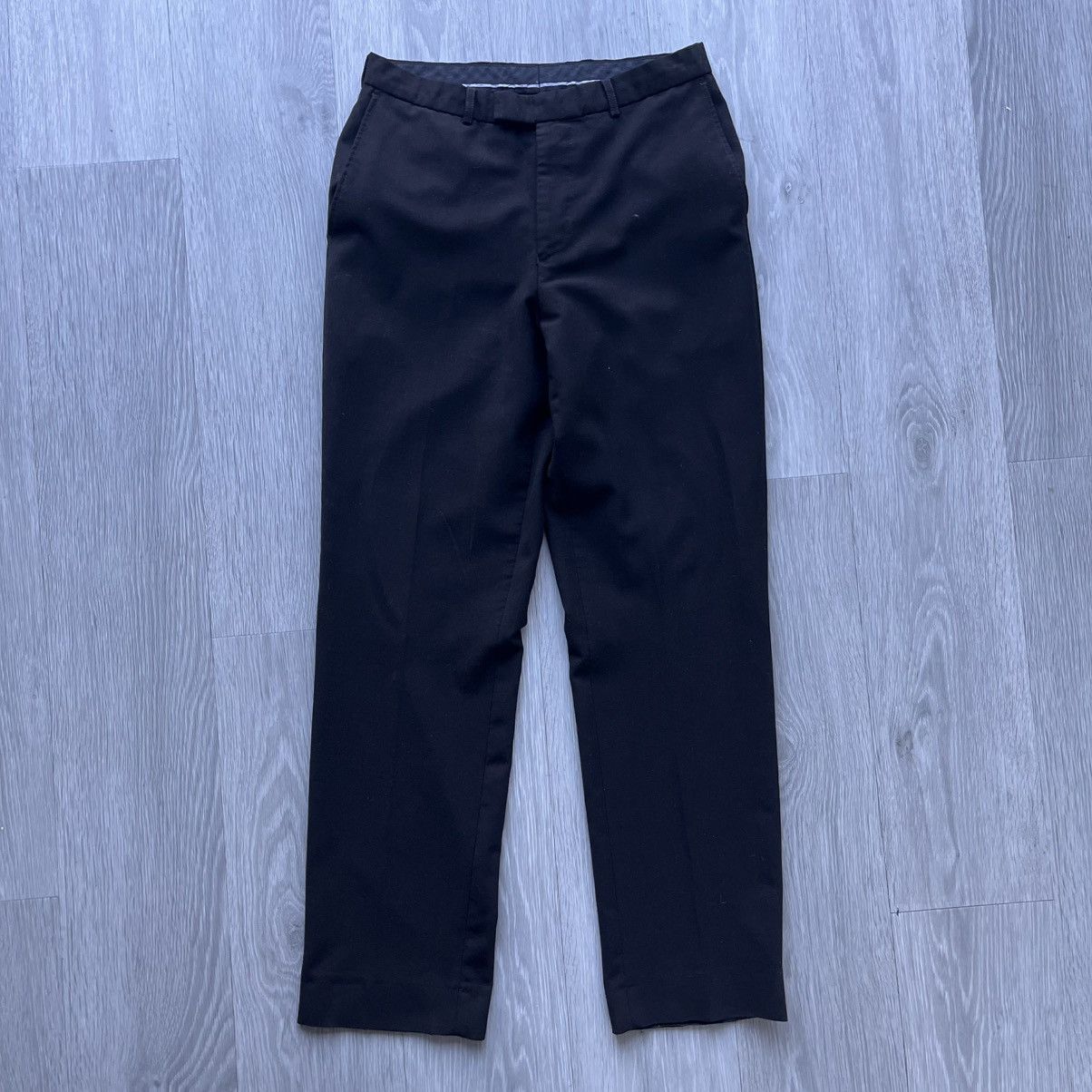 George George Black 2 Piece Suit Size 38R - 5 Thumbnail