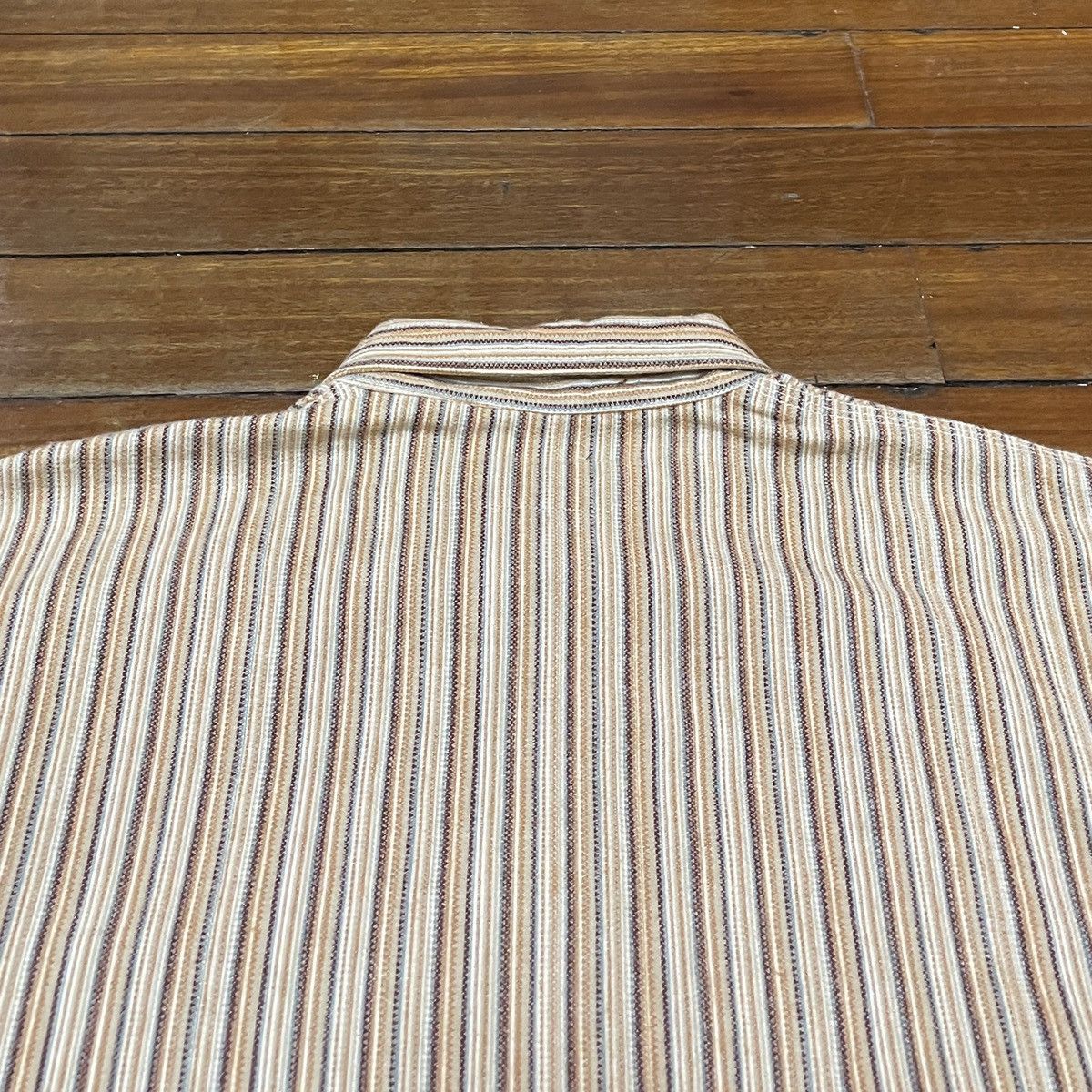 Japanese Brand Rare Vintage Japanese Brand Nepenthes Pullover Shirt 1990s Size US L / EU 52-54 / 3 - 4 Thumbnail