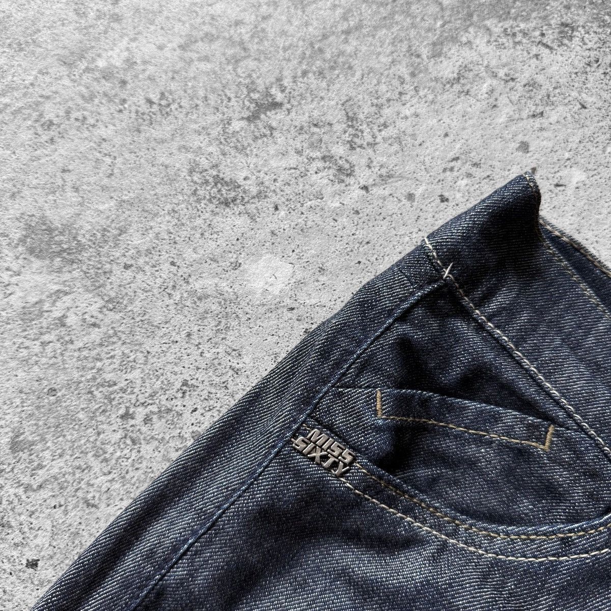 Miss Sixty Miss Sixty Style Rolan Dark Wash Low Rise Straight Jeans Size 27" / US 4 / IT 40 - 5 Thumbnail