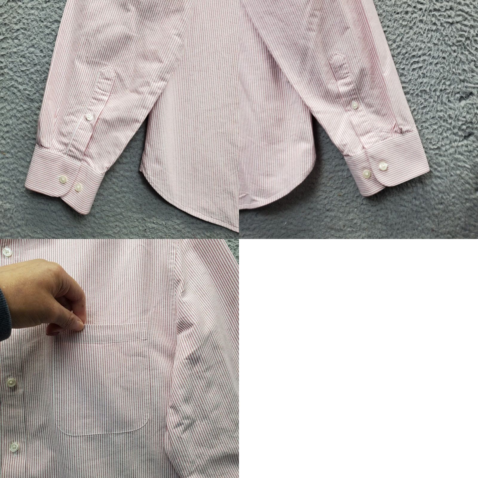 Jos. A. Bank Jos. A. Bank Shirt Mens XL Multicolor Striped Button-Down Long Sleeve EUC Size US XL / EU 56 / 4 - 8 Thumbnail