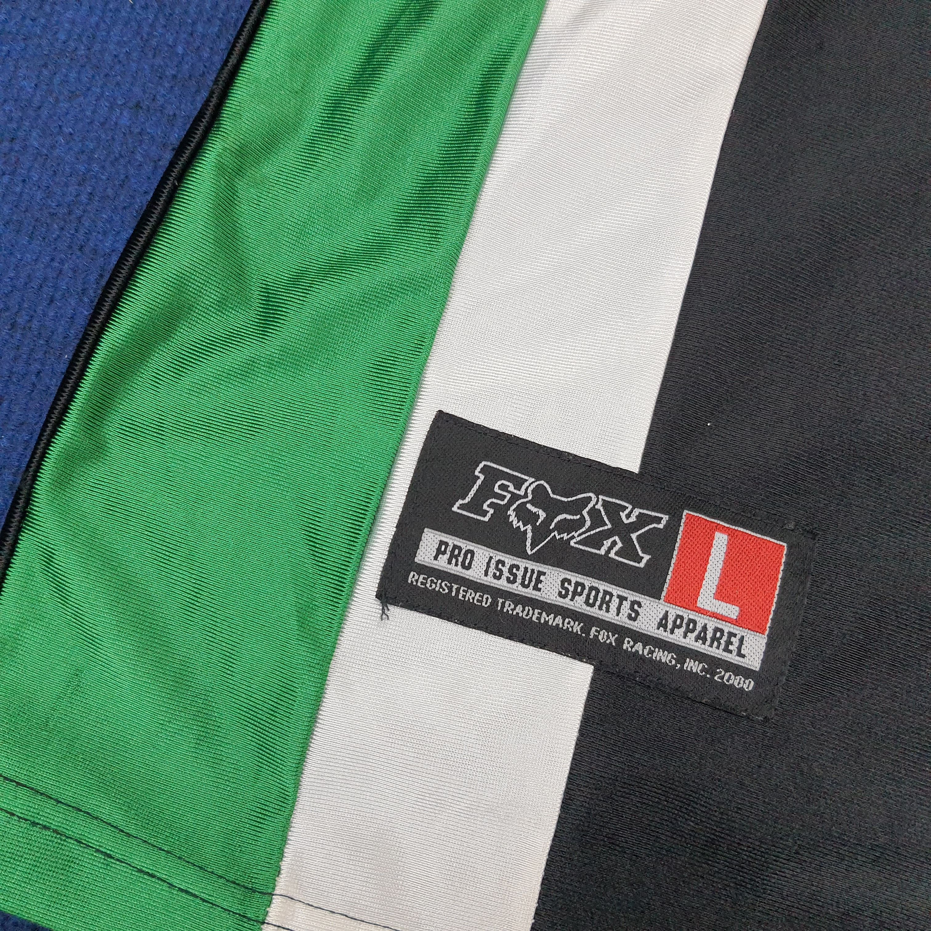 Fox Racing × Vintage Vintage Fox Racing Sportwear Jersey Size US XL / EU 56 / 4 - 7 Thumbnail
