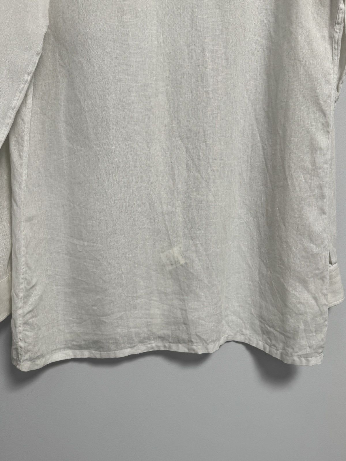 Dolce & Gabbana Dolce&Gabbana Button Up Shirt Luxury Lino Size 43/17 Size US XL / EU 56 / 4 - 17 Thumbnail