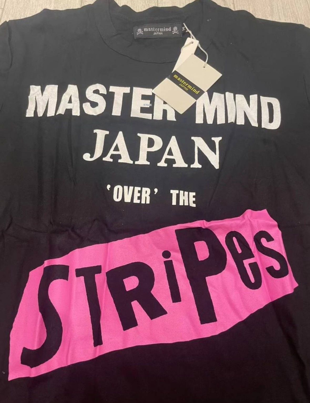 Mastermind Japan x Over the Stripes tee