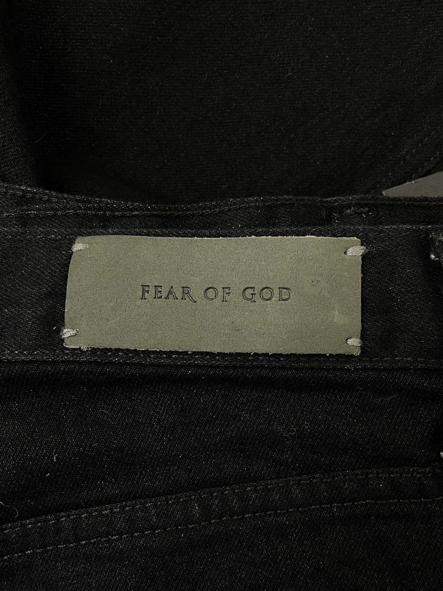 Fear of God Fear of God New with Tags Zip Cuff Straight Jeans W31 Size US 31 - 7 Thumbnail